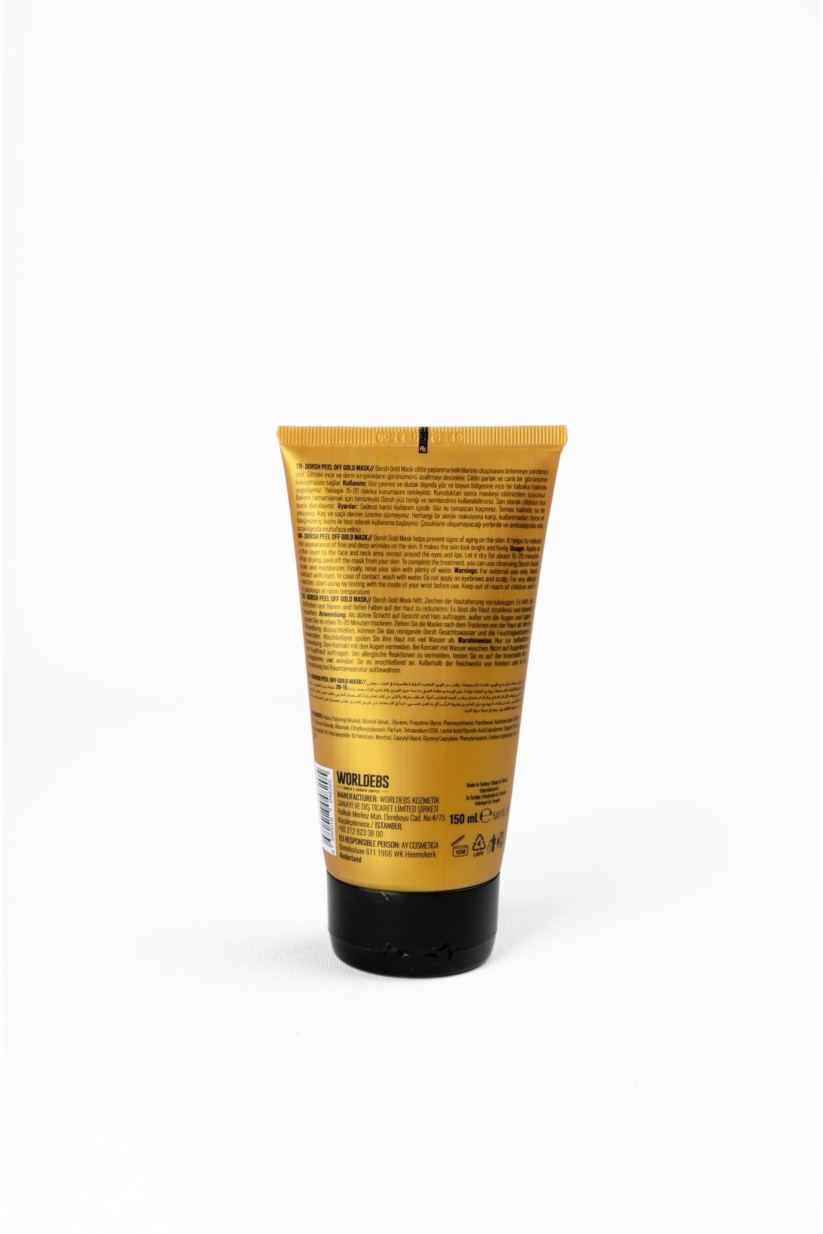 Soyulabilir Gold Maske 150 ml - 2