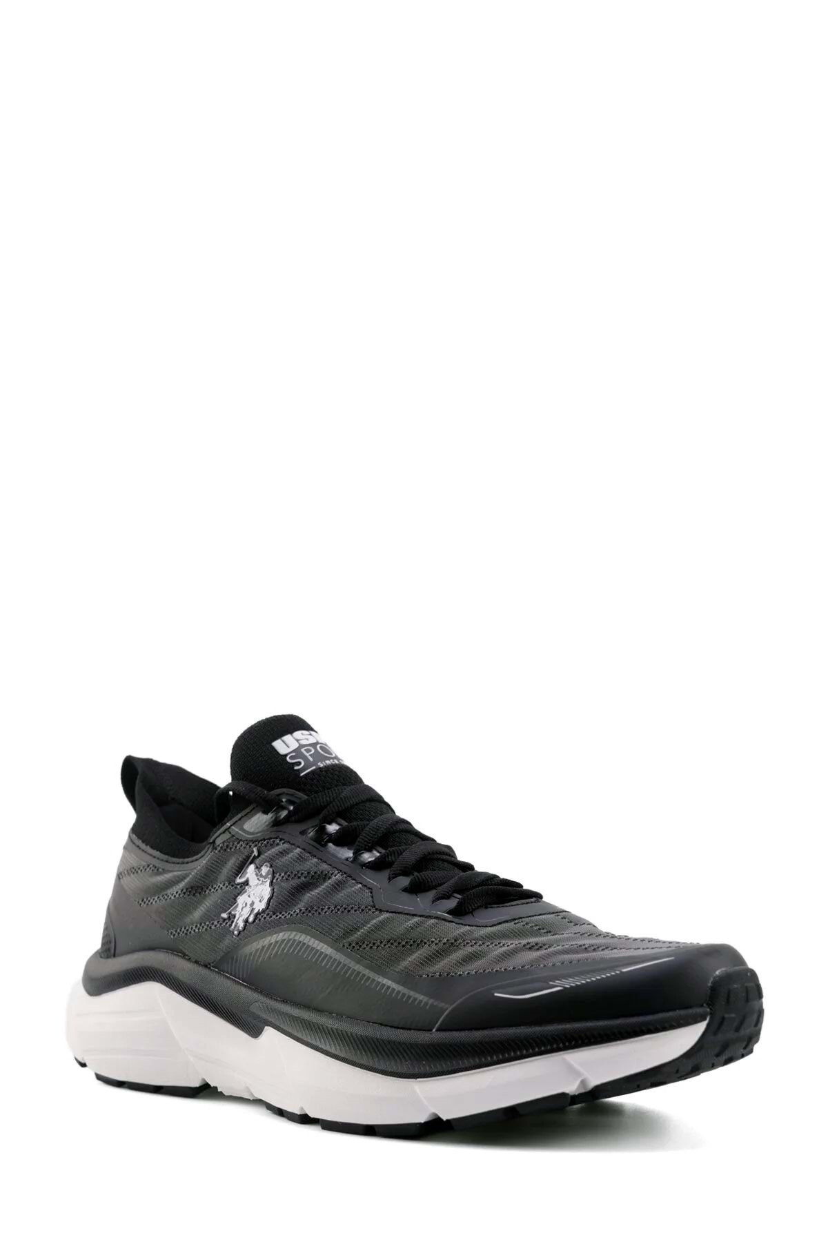 یو اس پولو کفش ورزشی دویدن مردانه U.S. POLO STEVEN 4FX - مشکی - سایز ۴۰ - ST07613-BLACK-40