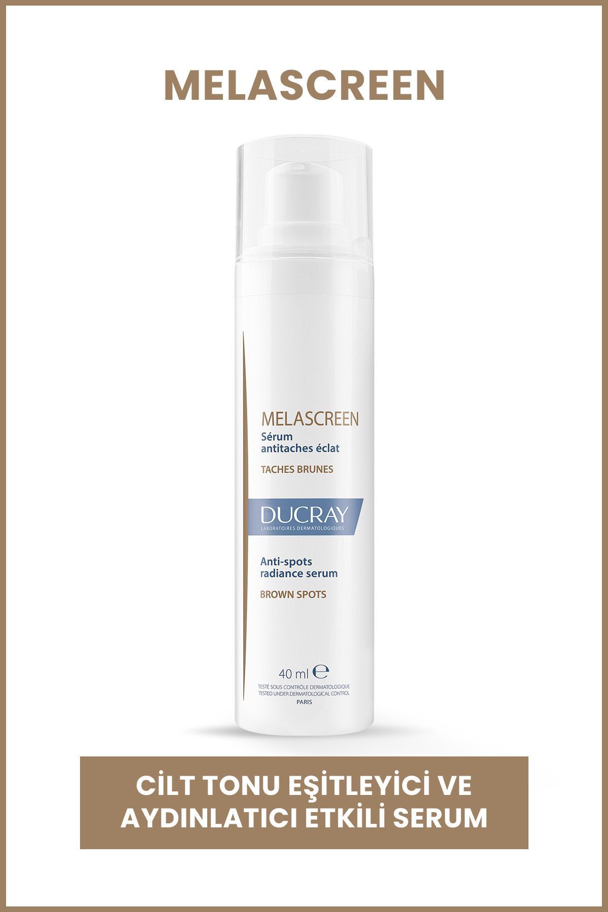 Ducray-Melascreen - 40 ml Serum, with Blemish Prone and Brightening Effect 1