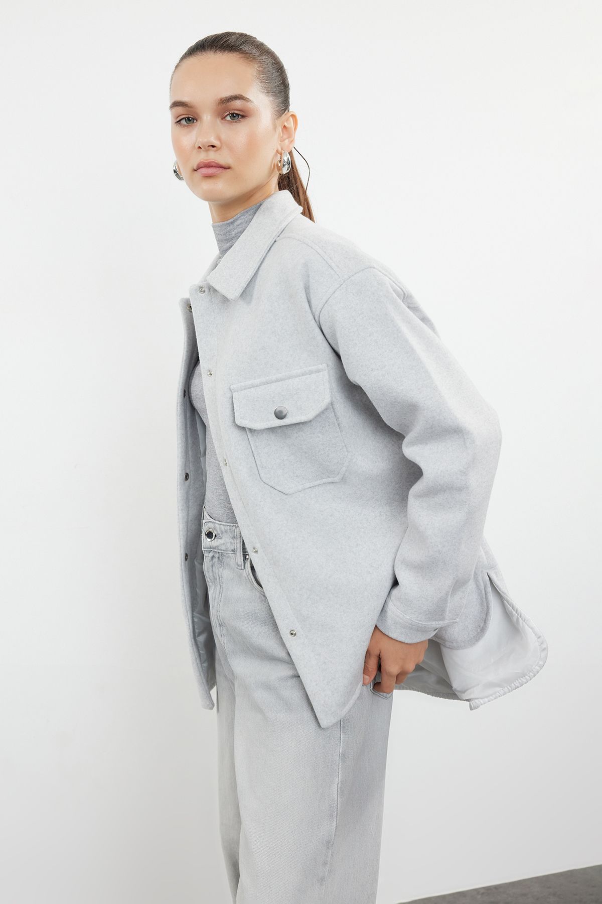 trendyolmilla-womens-beige-unifarben-oversize