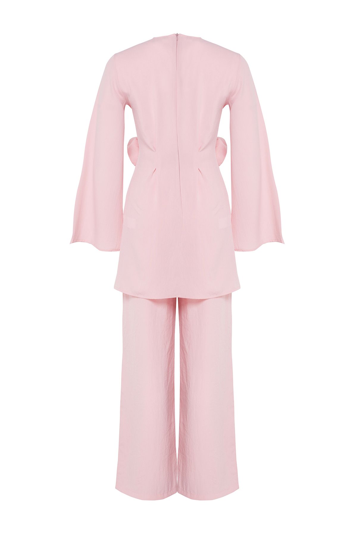 trendyol-modest-womens-pink-unifarben-long-ca