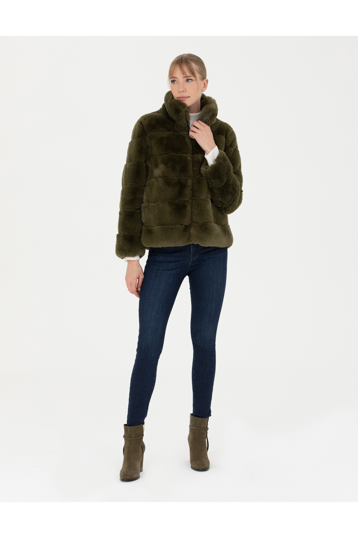 کاپشن زنانه پیر کاردین | 50272215-VR238 Pierre Cardin - Image 4