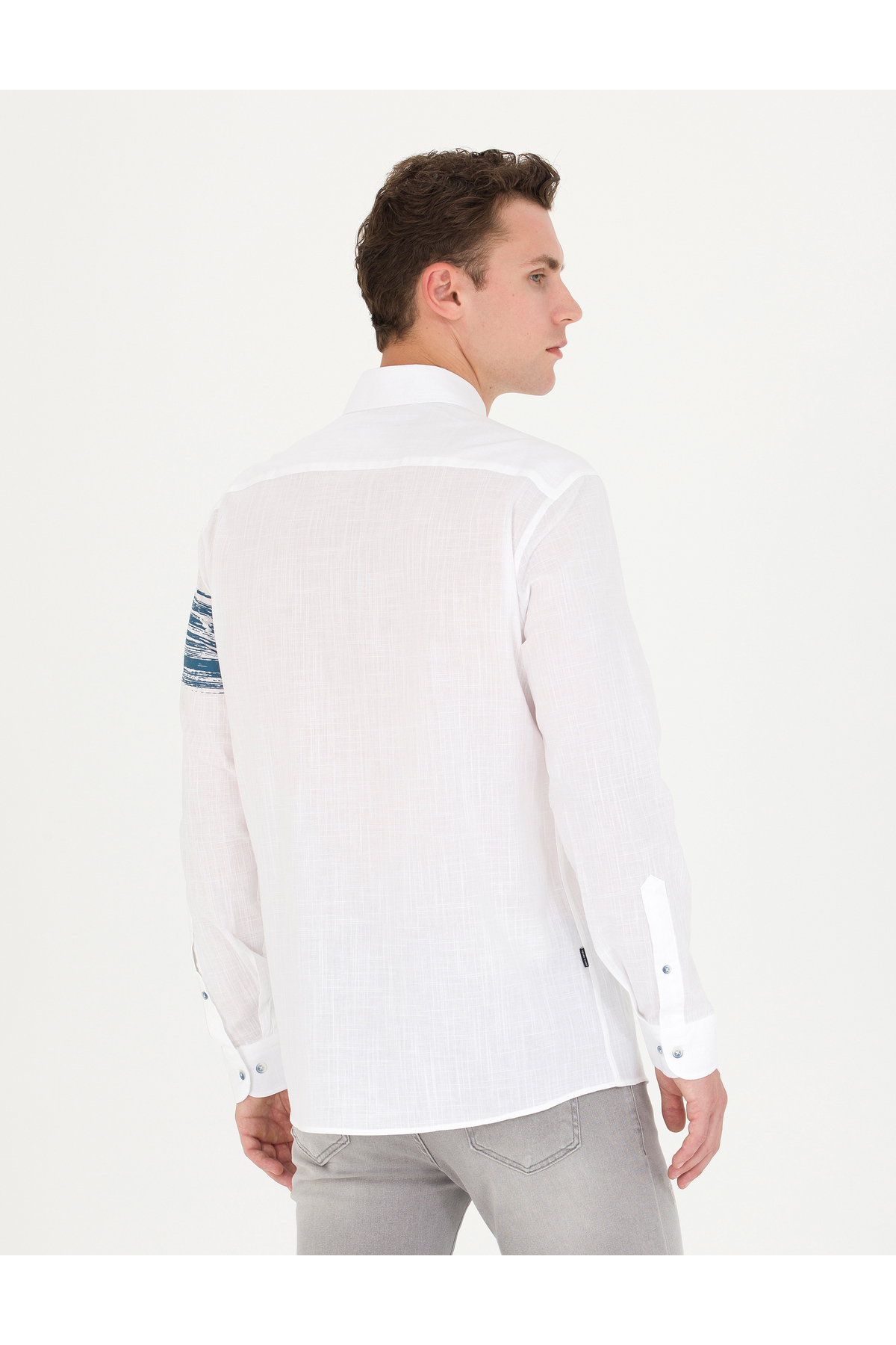 پیراهن مردانه پیر کاردین | 50265591-vr033 Pierre Cardin - Image 5