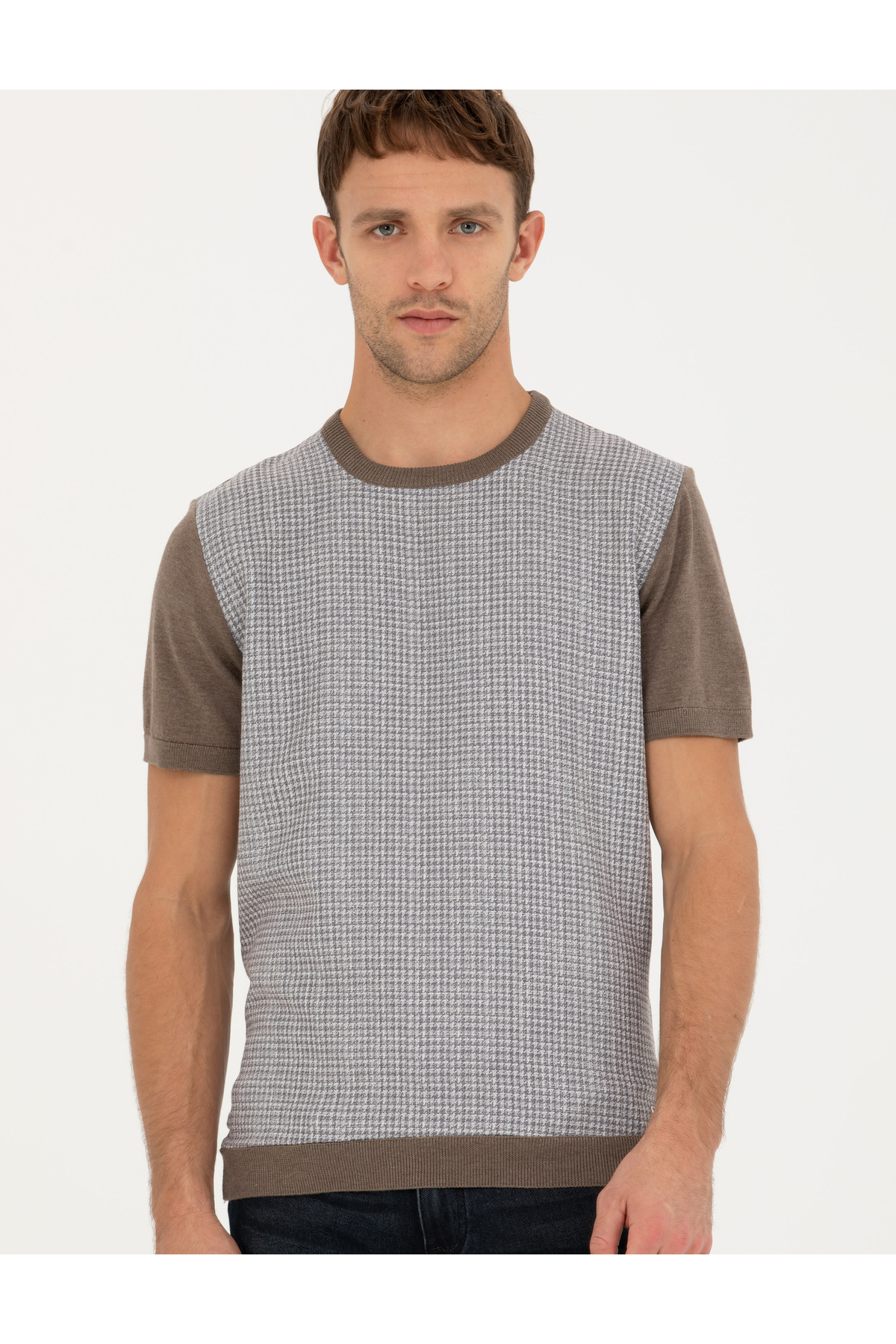 تی شرت مردانه پیر کاردین | 50280026-VR174 Pierre Cardin - Image 3