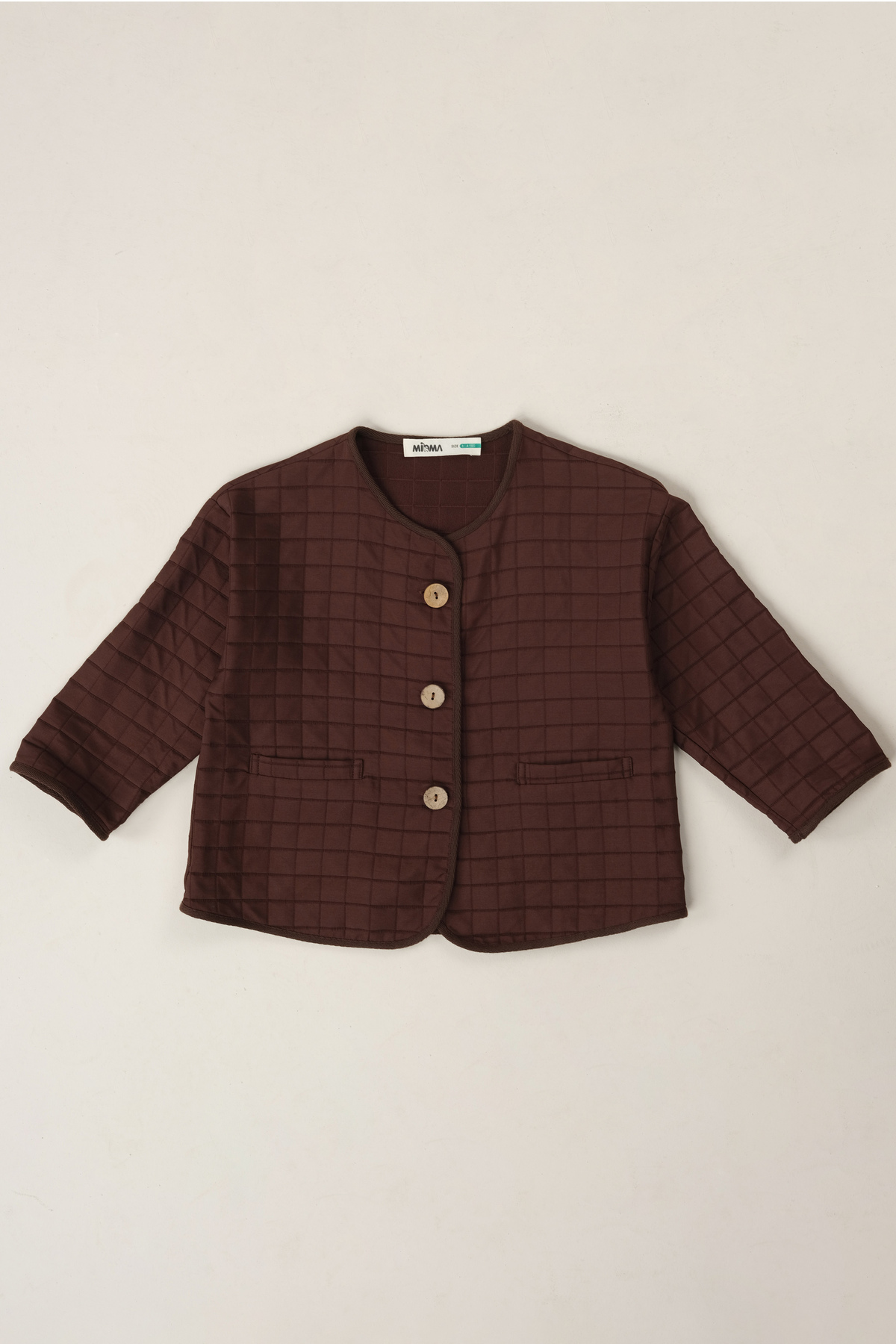 Mioma Kids Oversize Ceket Acı Kahve fotoğrafı 3 (önizleme)