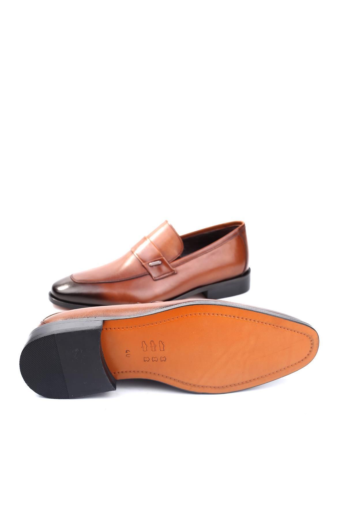 Oskar-2165 Men's Classic Leather Sole Casual Leather Shoes 5