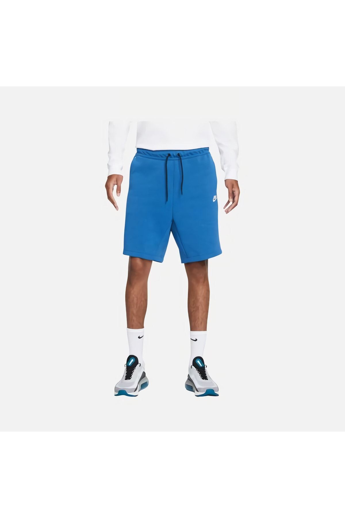 Nike tech shorts blue store