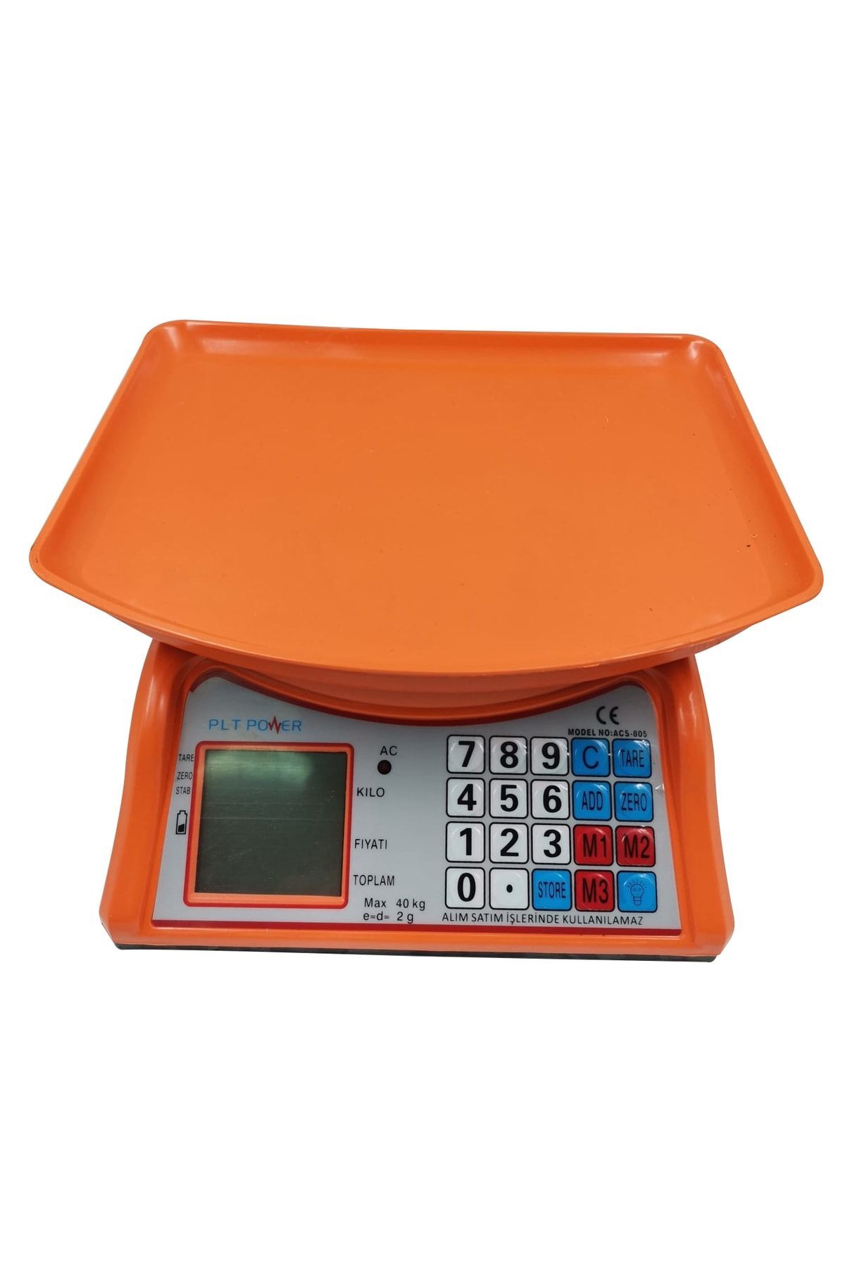 Genel Markalar Şarjlı Çok Amaçlı Dijital Terazi 40kg