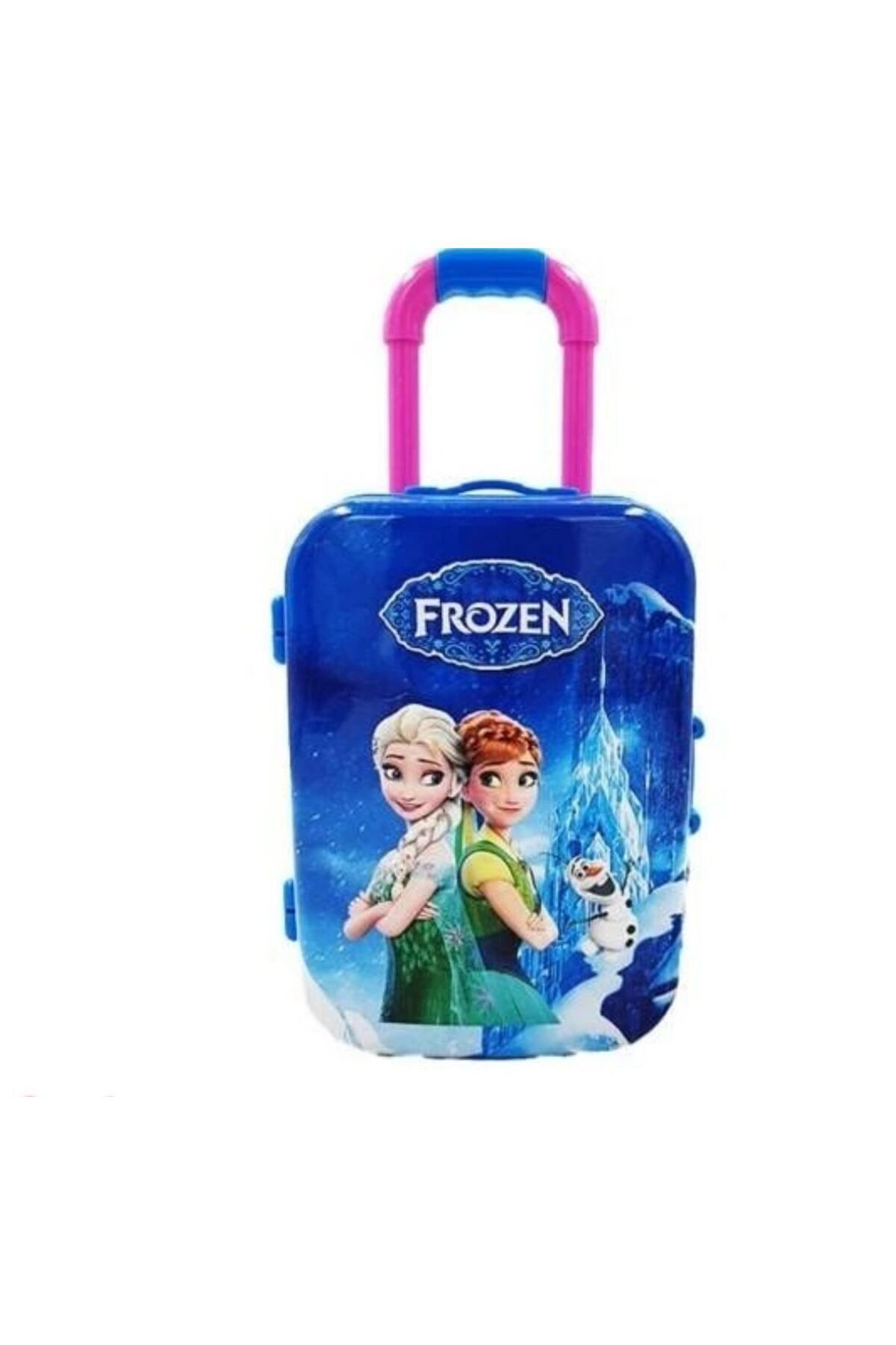 FROZEN standlı çanta seti Elsa Anna bavul sürpriz içerikli