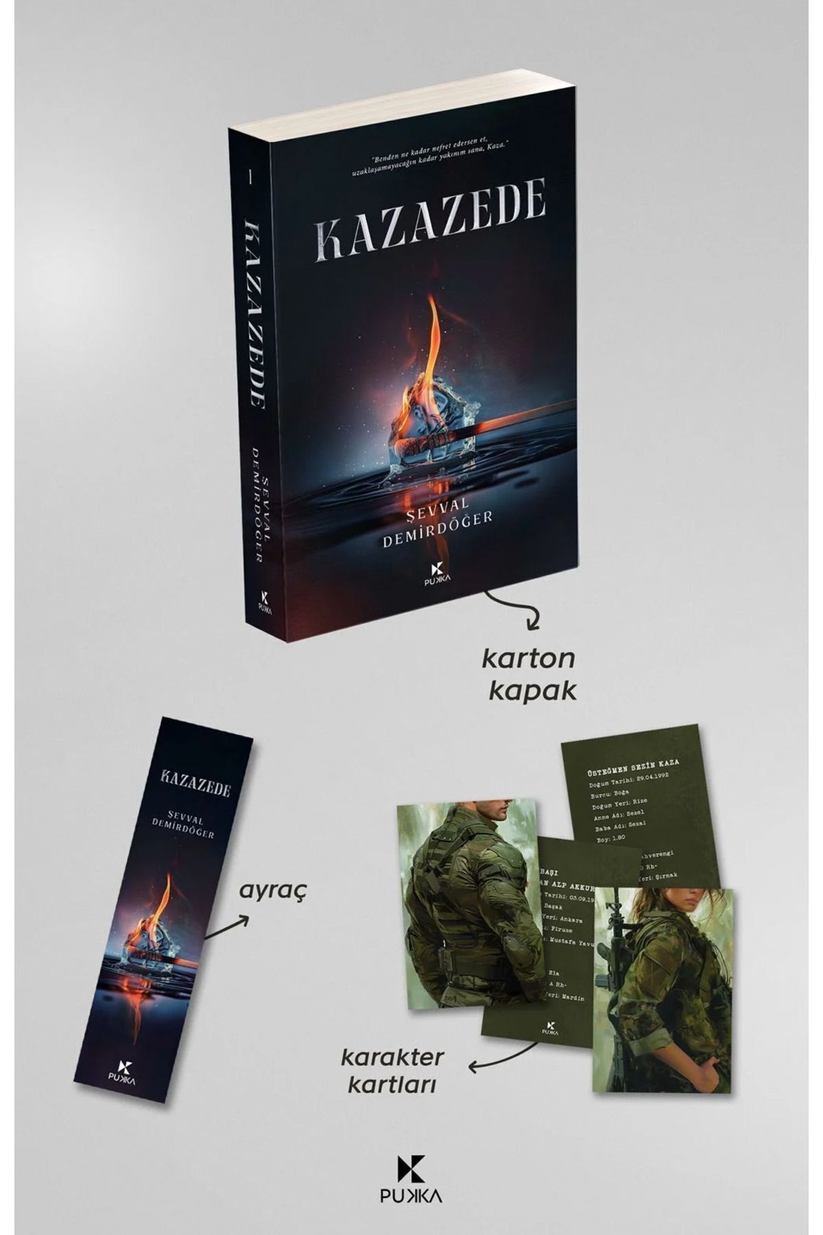 Pukka yayınları Kazazede - 1 (Ciltsiz) Şevval Demirdöğer - Fiyatı