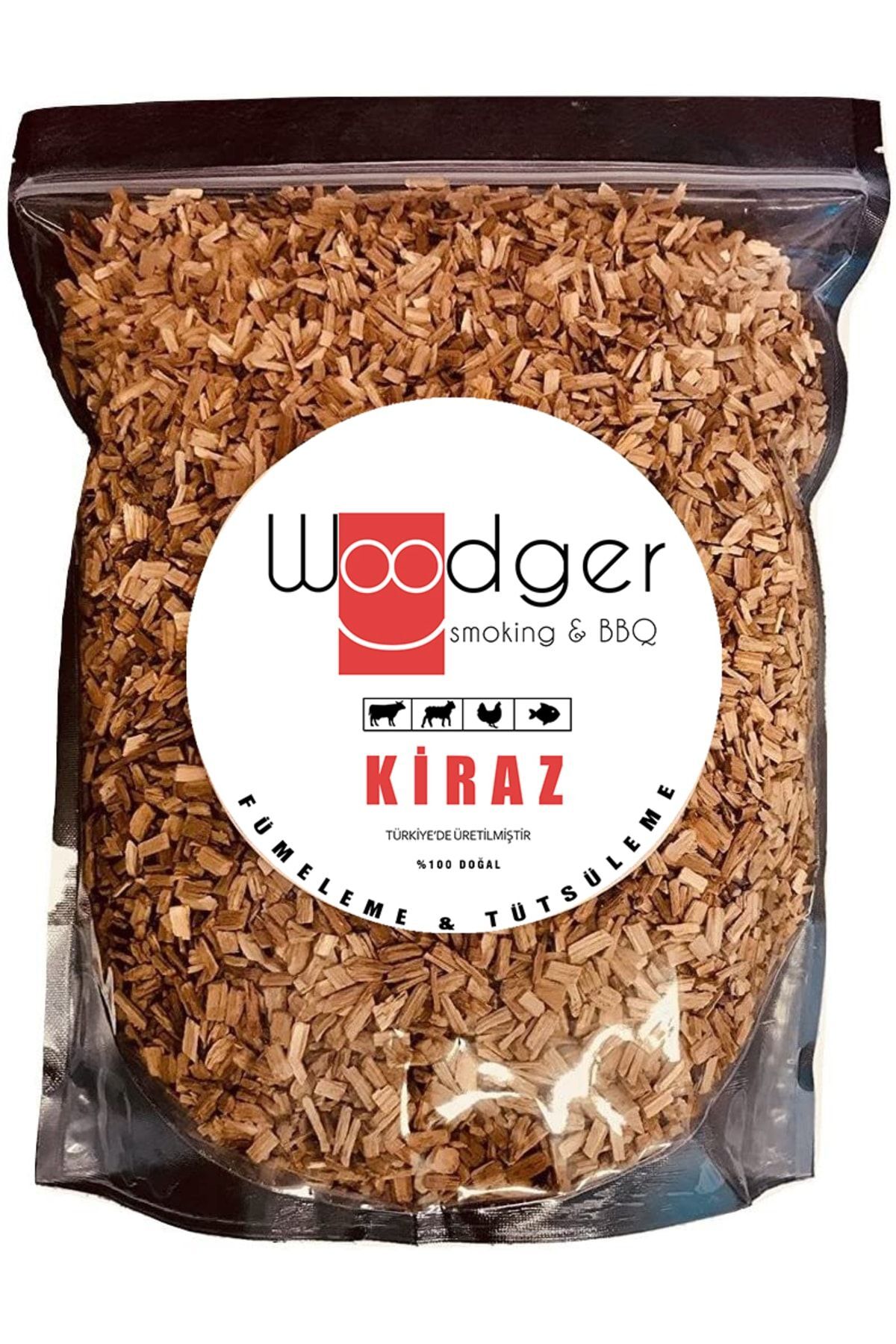 Woodger BBQ & Grill Fümeleme Ve Tütsüleme Talaşı - Barbekü Mangal Talaşı (aroma Için) - Kiraz