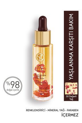 Yves Rocher Besleyici Yaşlanma Karşıtı Değerli Yağ Bakımı Riche Crème Oleo-ın...