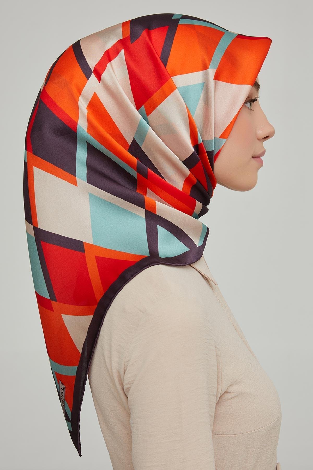 روسری زنانه آرمینه | E21KA8664D03 Armine - Image 2