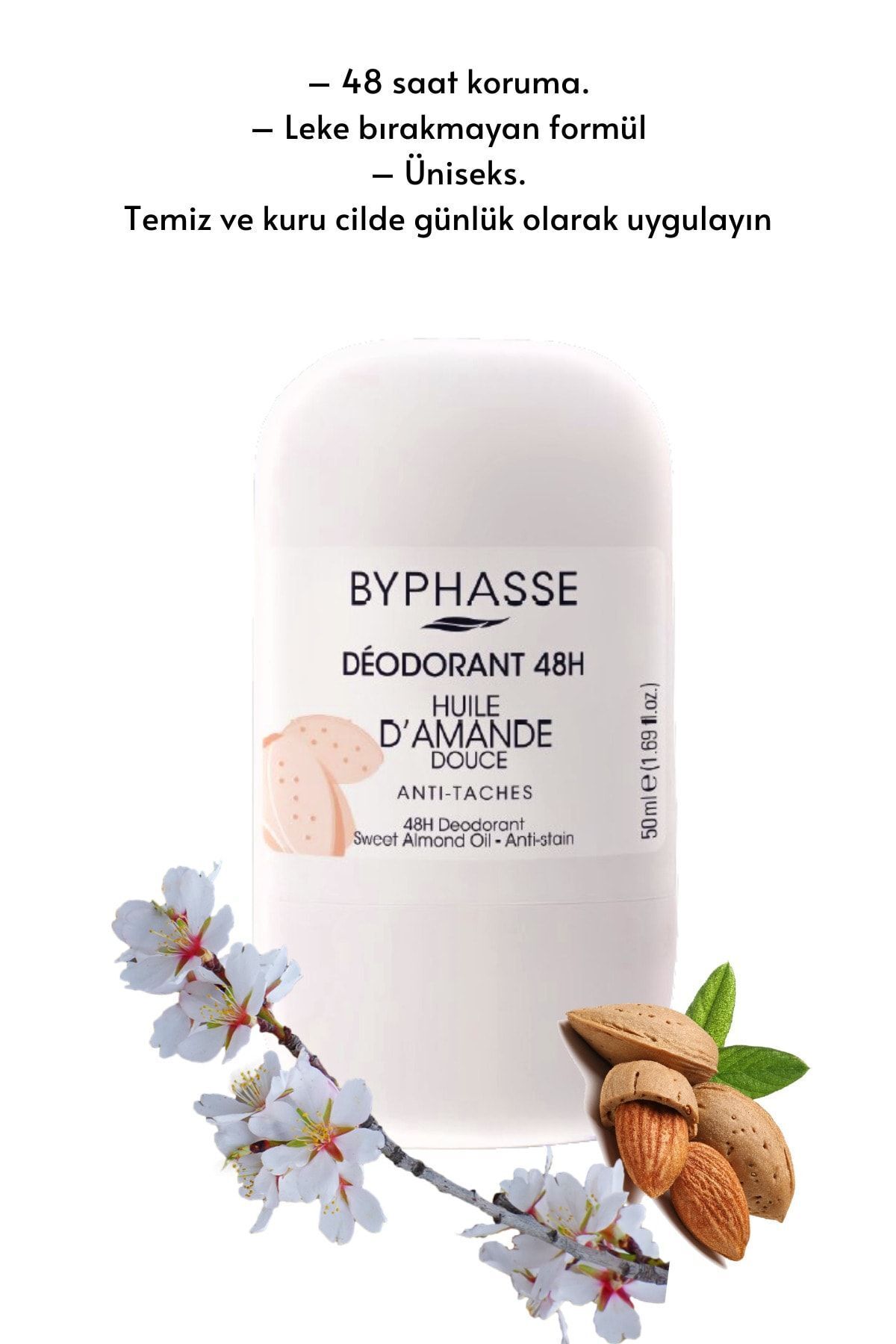 دئودورانت مردانه  BYPHASSE | 8.4361E+12 اورجینال - تصویر 3