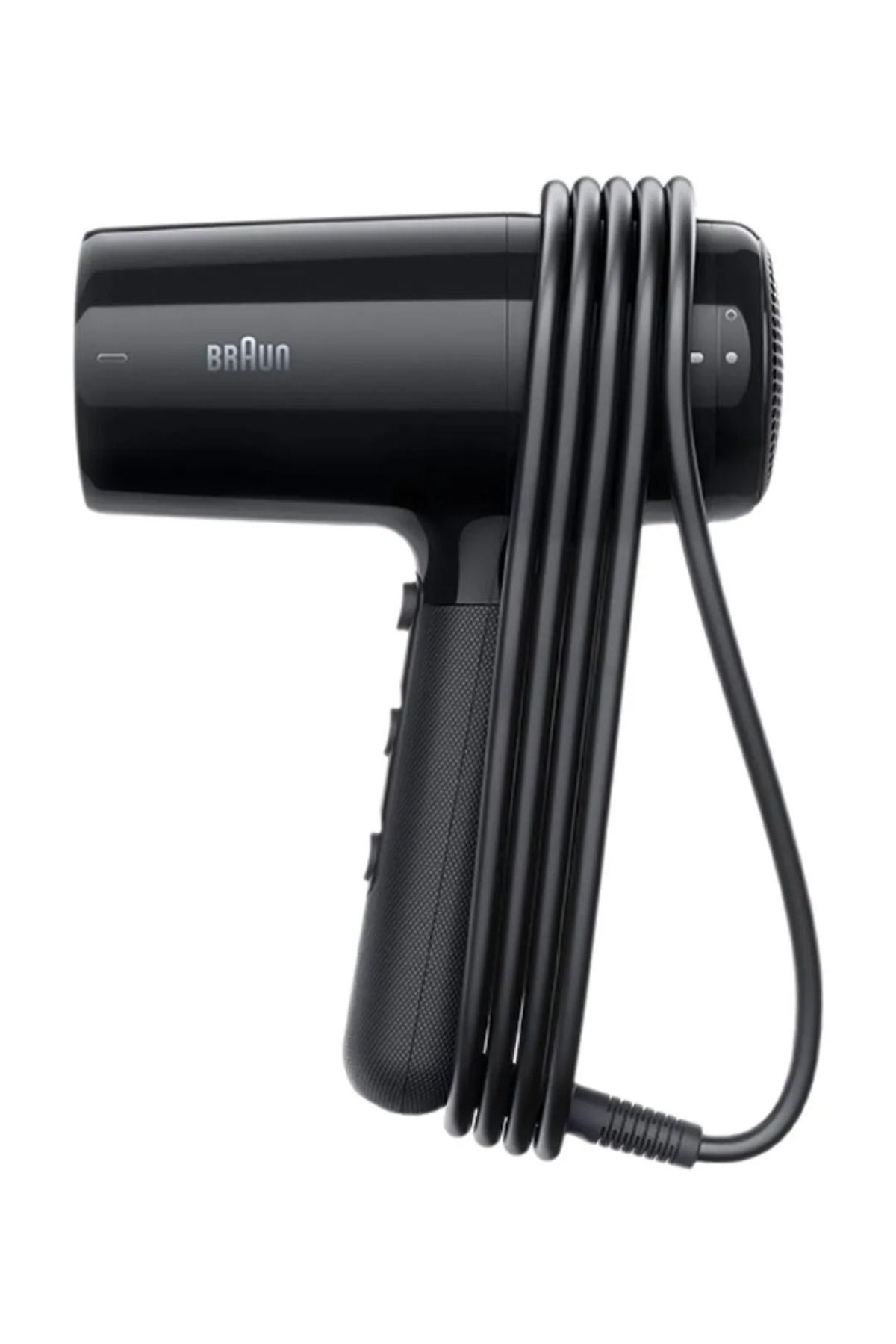 Braun-Hair Dryer 2200 W, 2 Tools, Large Diffuser & Nozzle, Pivot Cord Guard, Ionic function HD225SDE 6