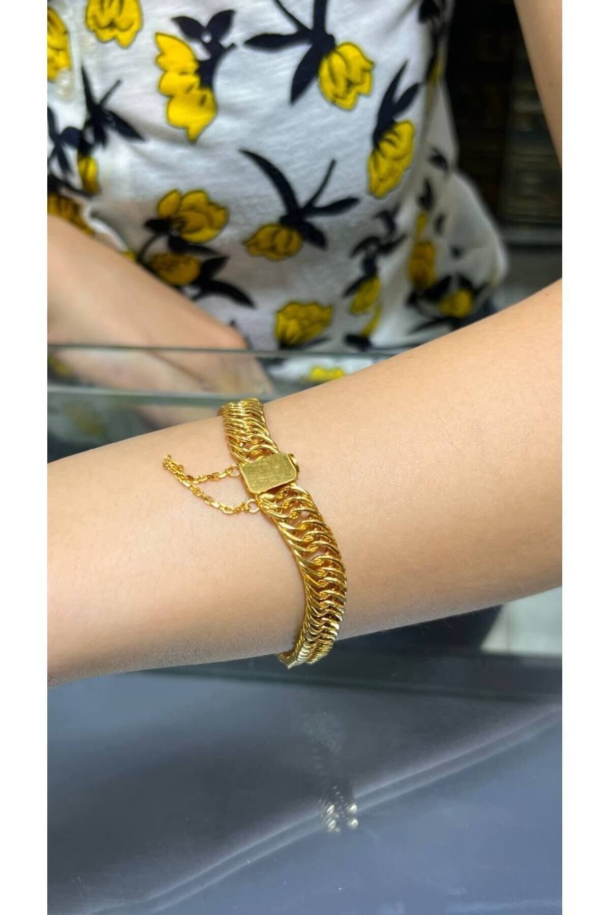 13 gram Süzme bileklik 22 ayar altın