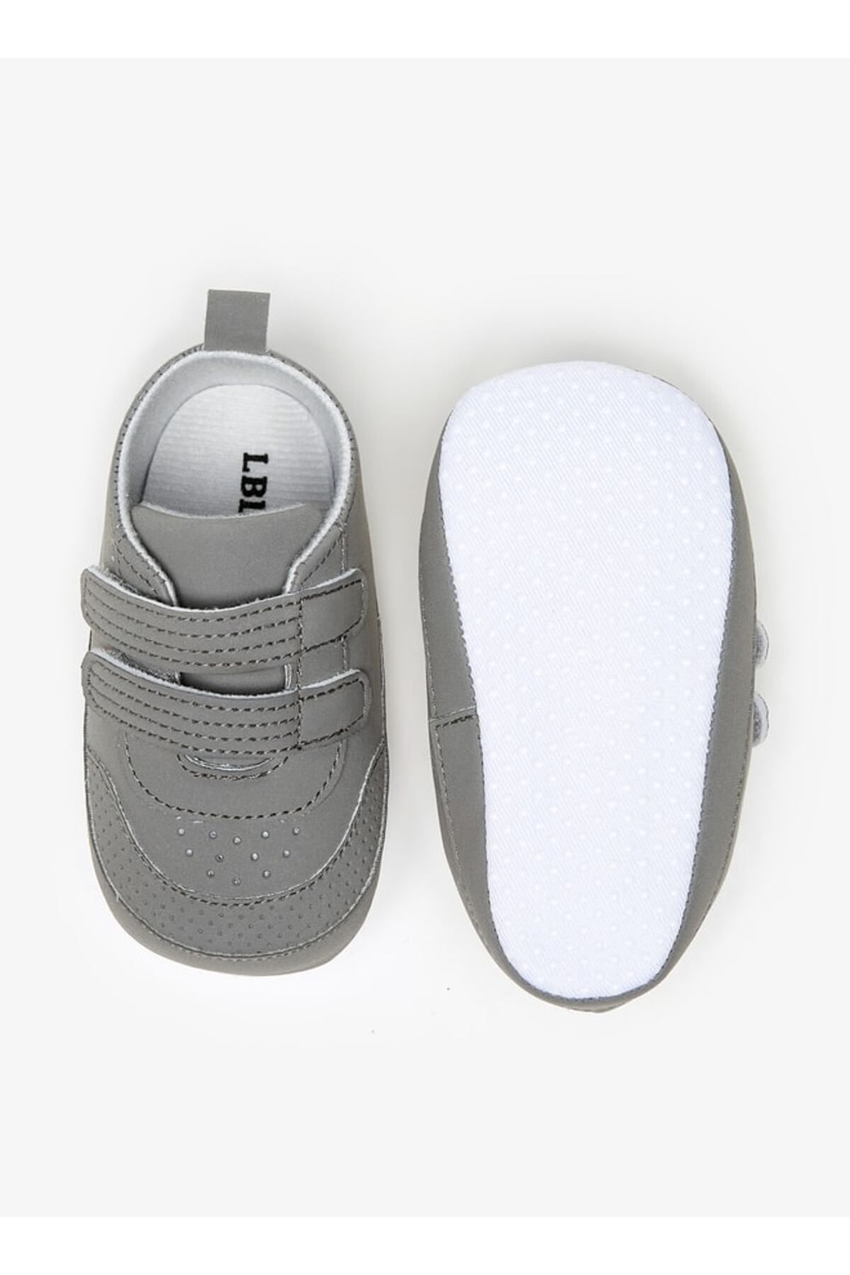 LBL by Shoexpress-Boys' Perforated Booties with Hook and Loop Closure 4