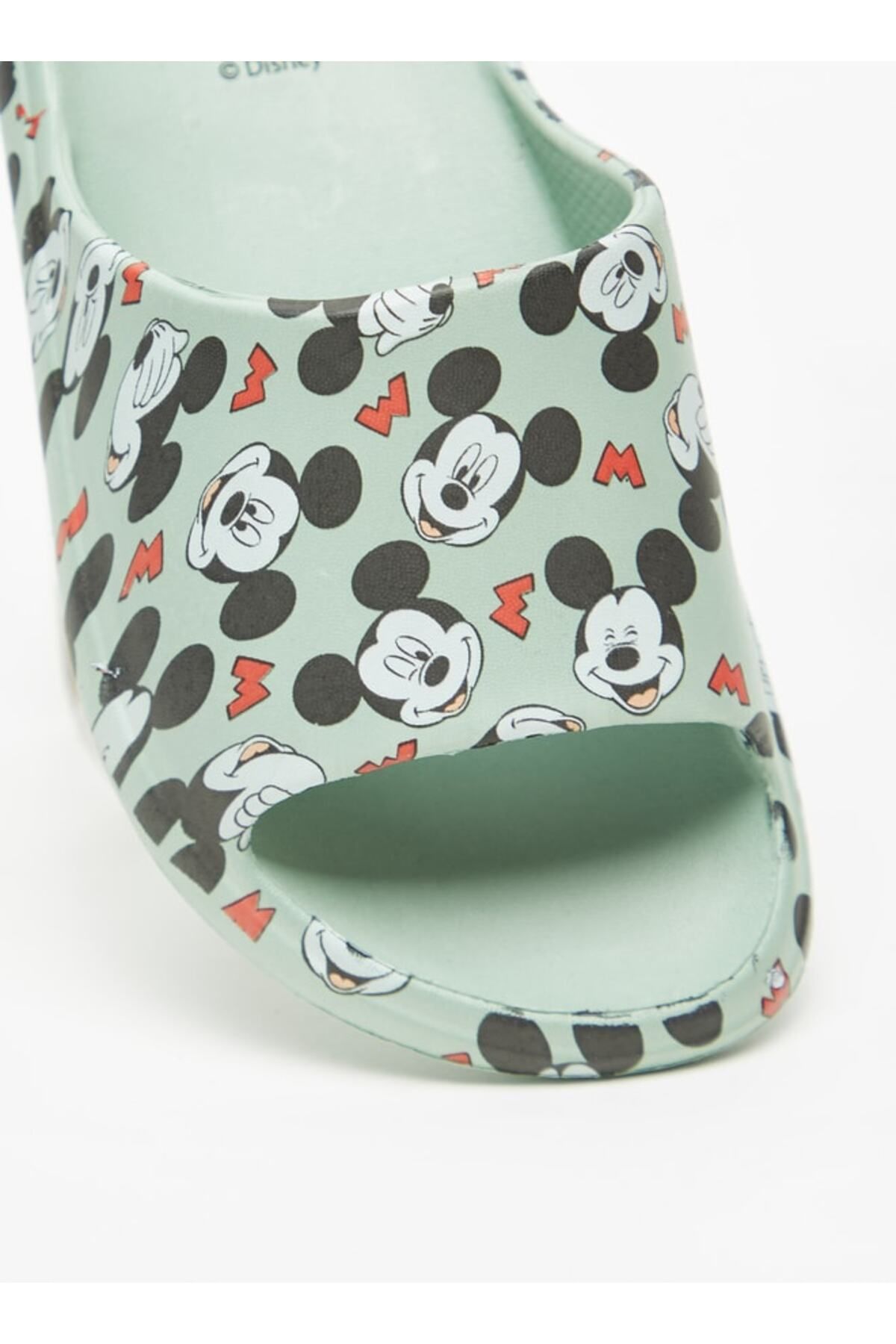 Disney-All-Over Mickey Mouse Print Slip-On Slides 4