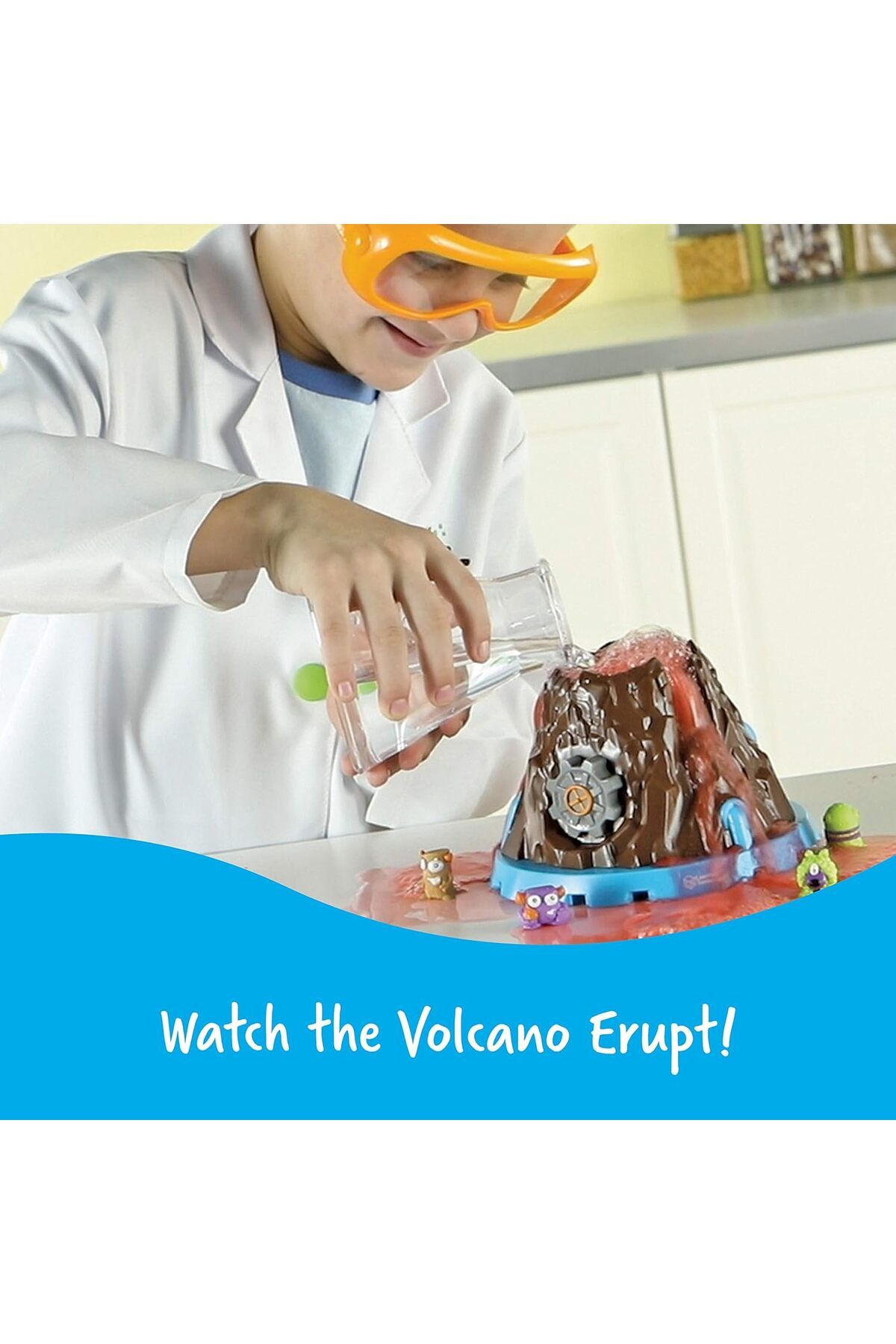 Learning Resources-LR-BEAKER CREATURES® BUBBLING VOLCANO REACTOR 5