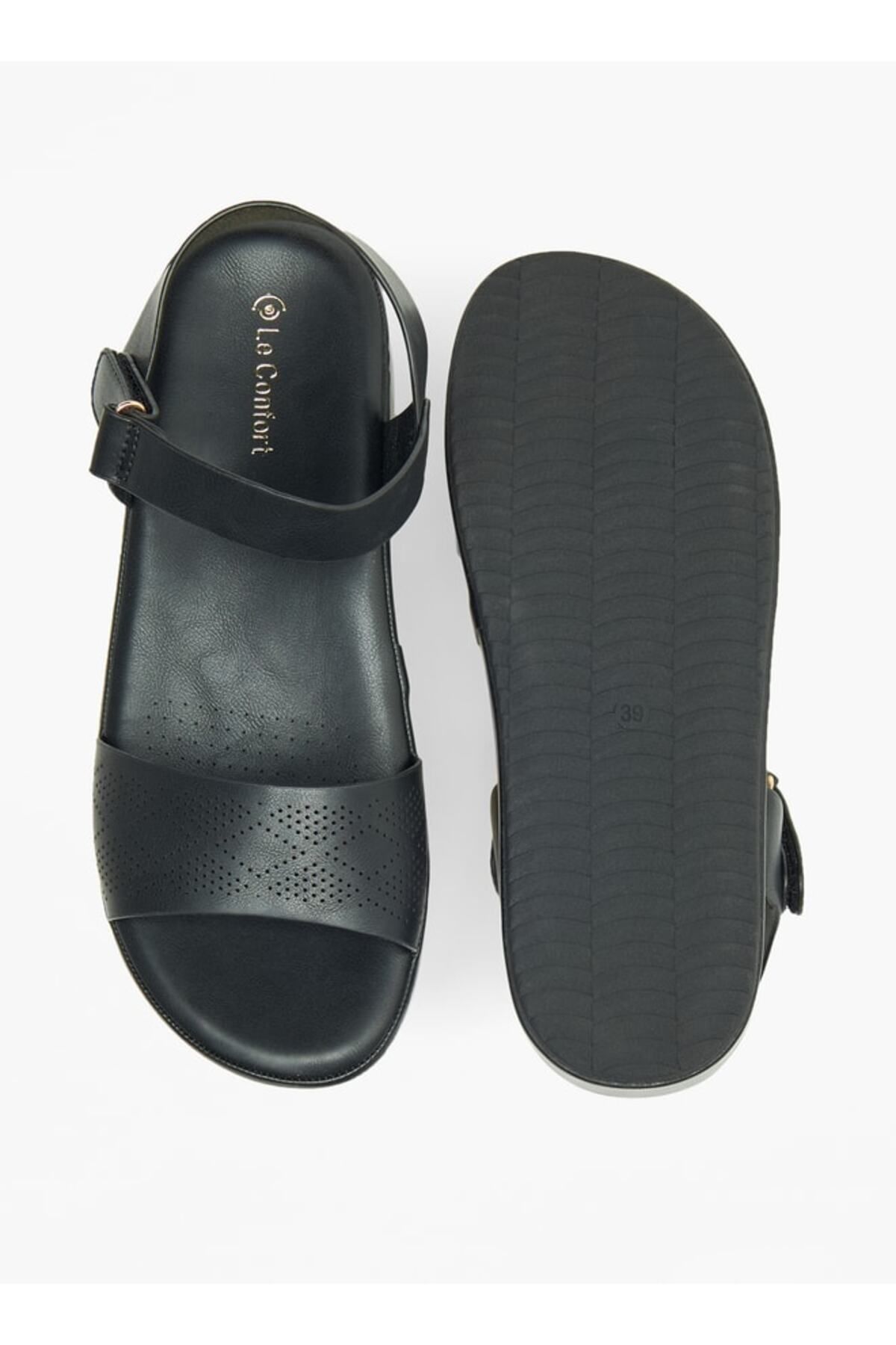 Le Confort-Textured Floaters with Hook and Loop Closure 5