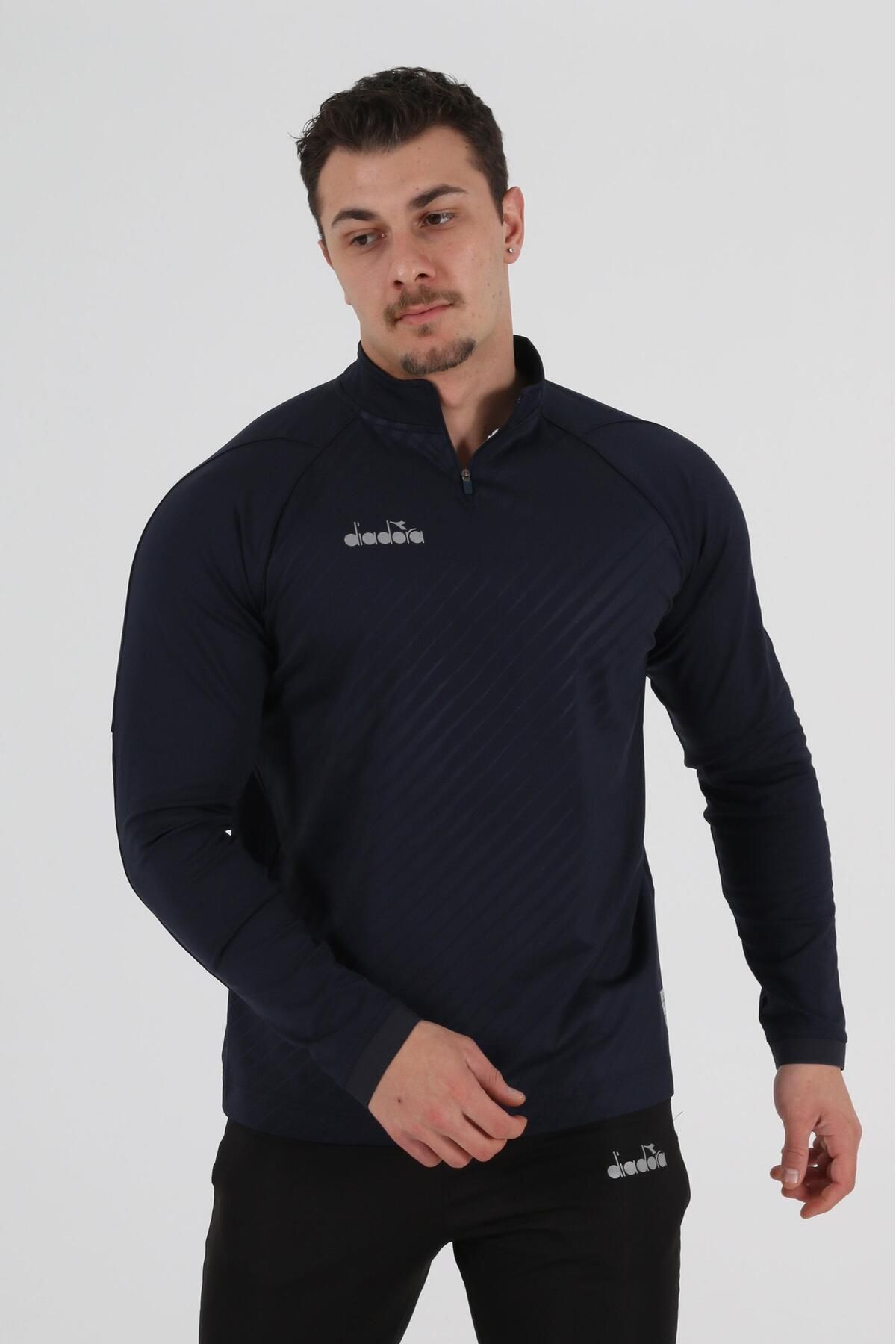 ست گرمکن ورزشی آبی مردانه و زنانه اورجینال Diadora