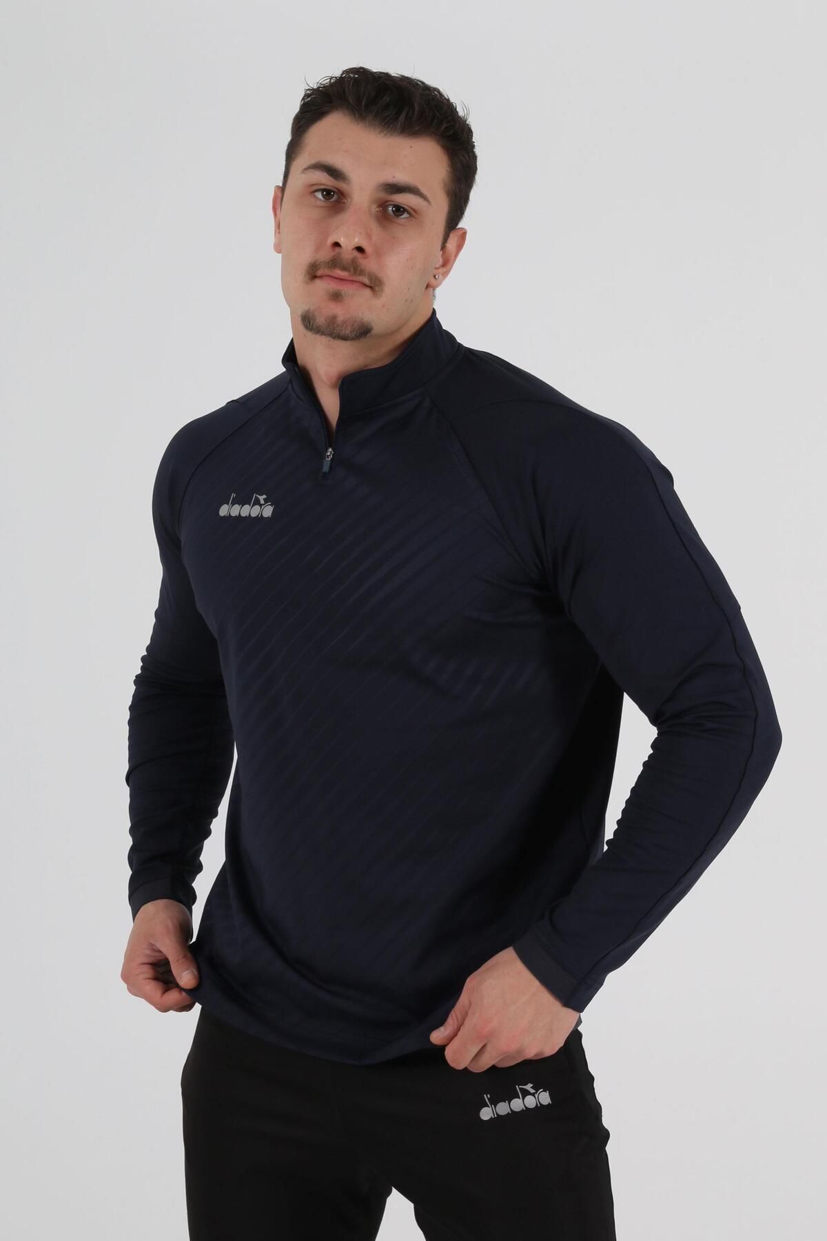 ست گرمکن ورزشی آبی مردانه و زنانه اورجینال Diadora