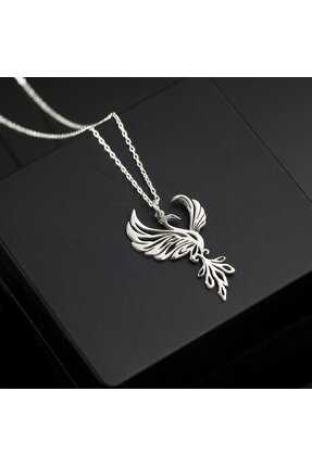 OneSilverGold 925 Ayar Gümüş Anka Kuşu Özel Seri Kolye