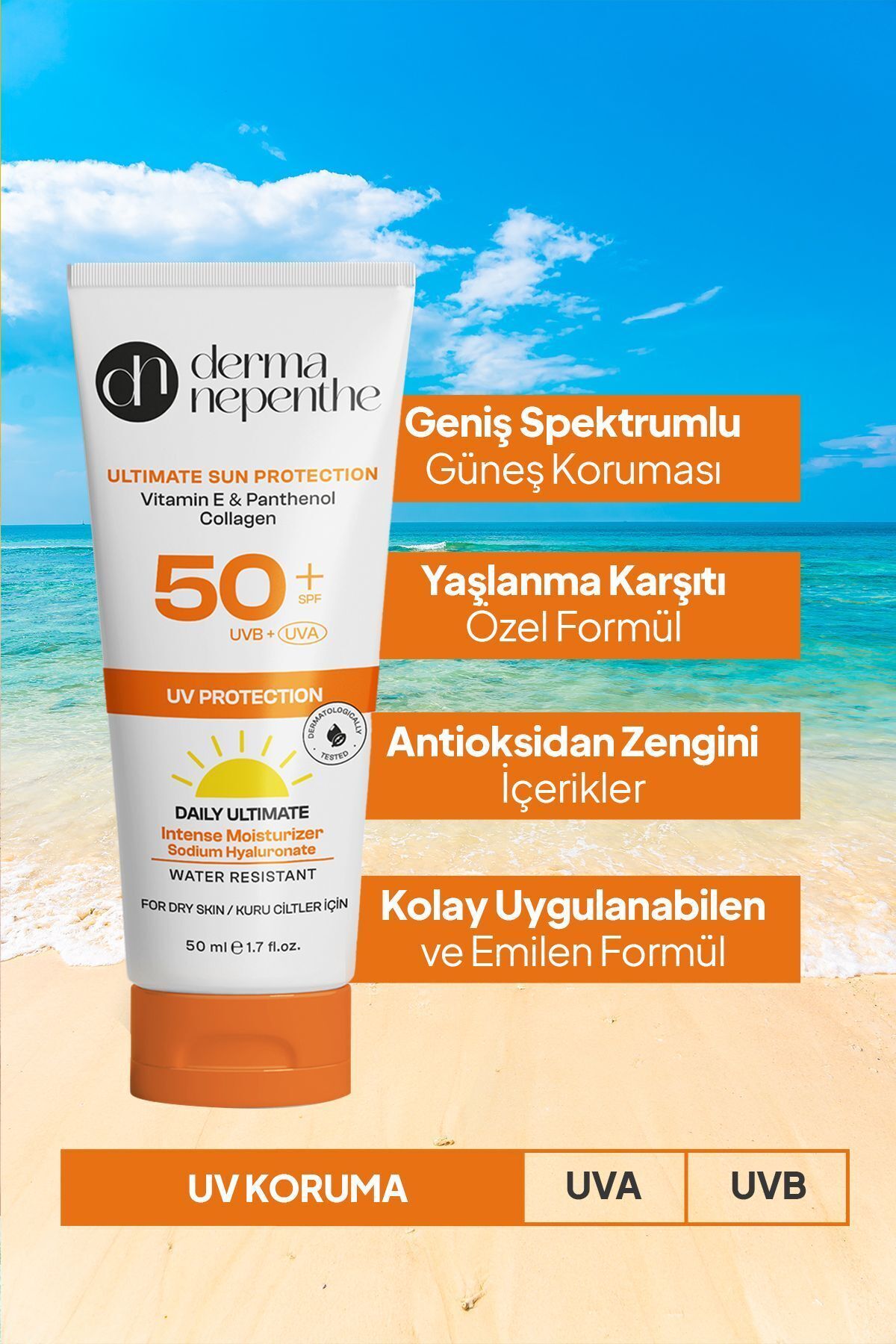 ضد آفتاب صورت   Derma Nepenthe | TYCAE5XLSN171693268060446 اورجینال - تصویر 3