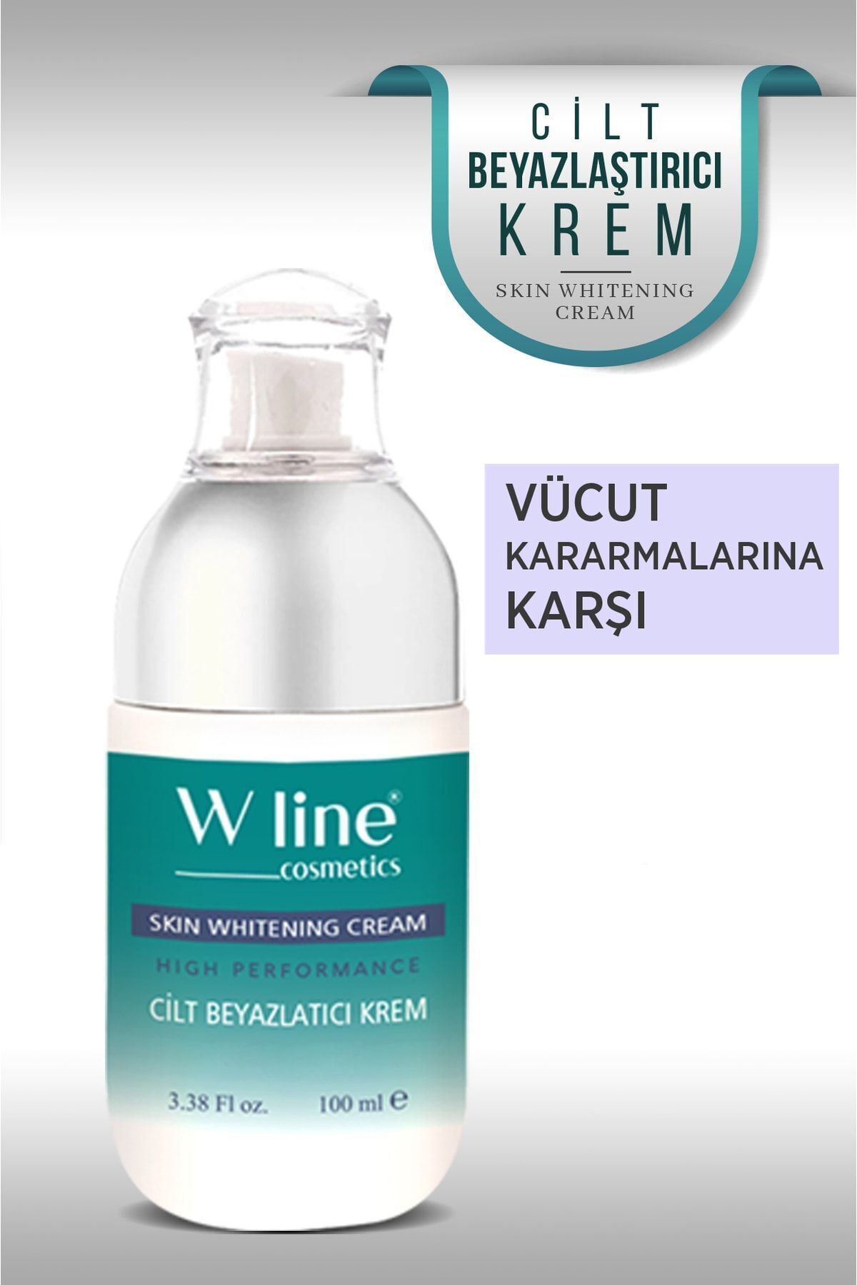 wline-100 ml Whitening Cream - Face and Armpit Bikini Area Color Equalizer 3
