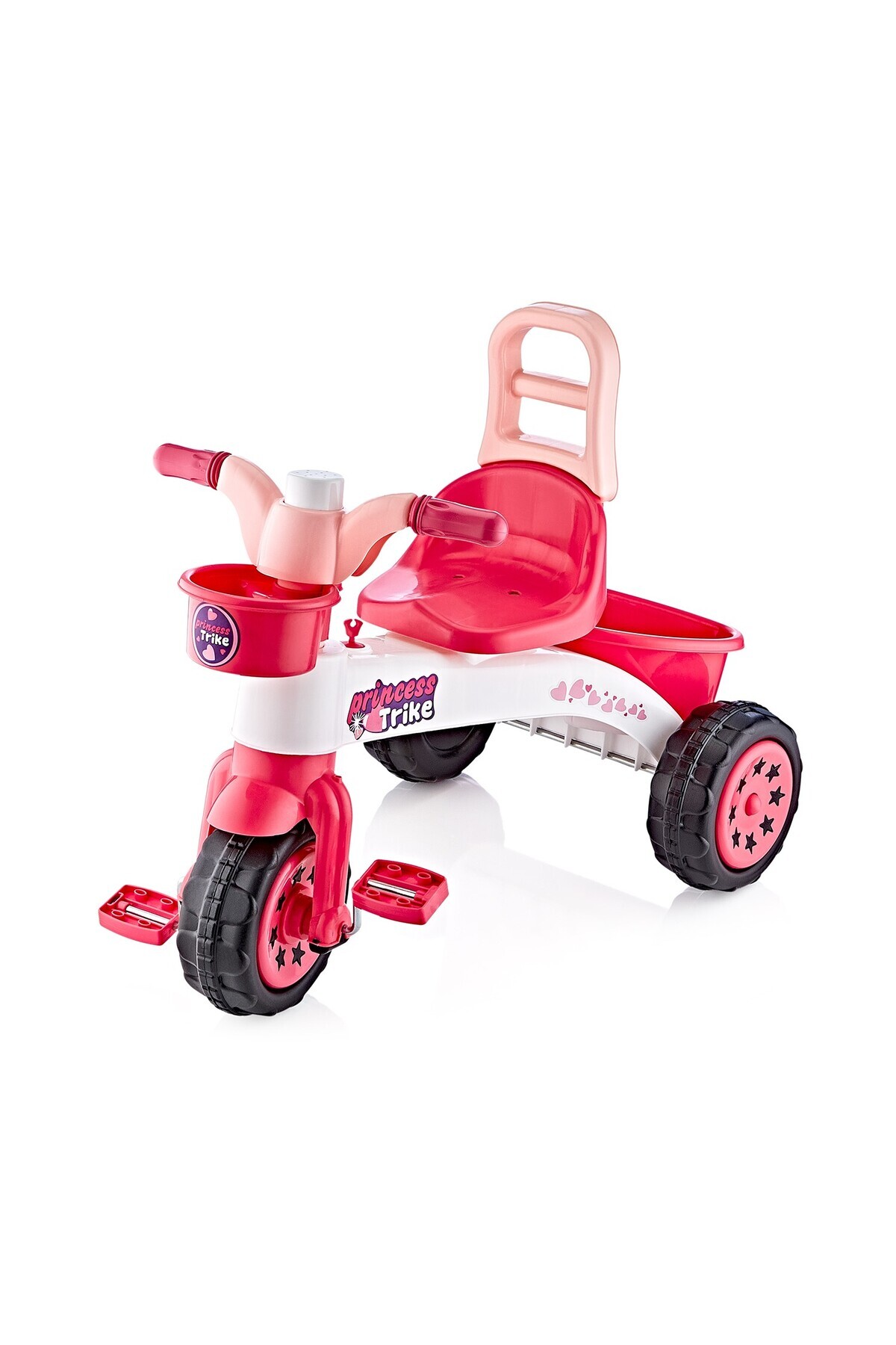 Güçlü Plastik Bisiklet Üç Teker Prenses Motor Plastik Motorsiklet Şeker Güçlü Toys Kornalı 0