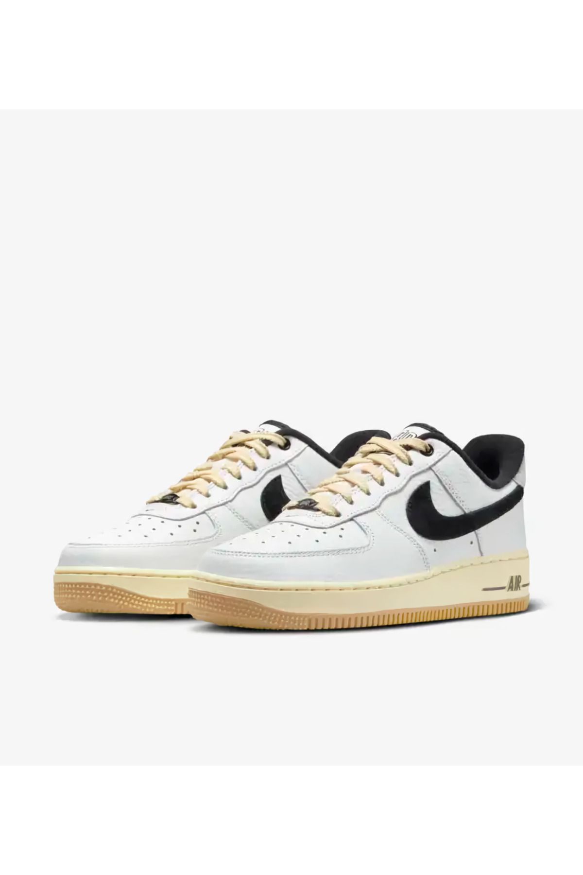اسنیکر سفید زنانه نیروی هوایی 1 '07 سیاه و اجلاس کفش های DR0148 101 Nike