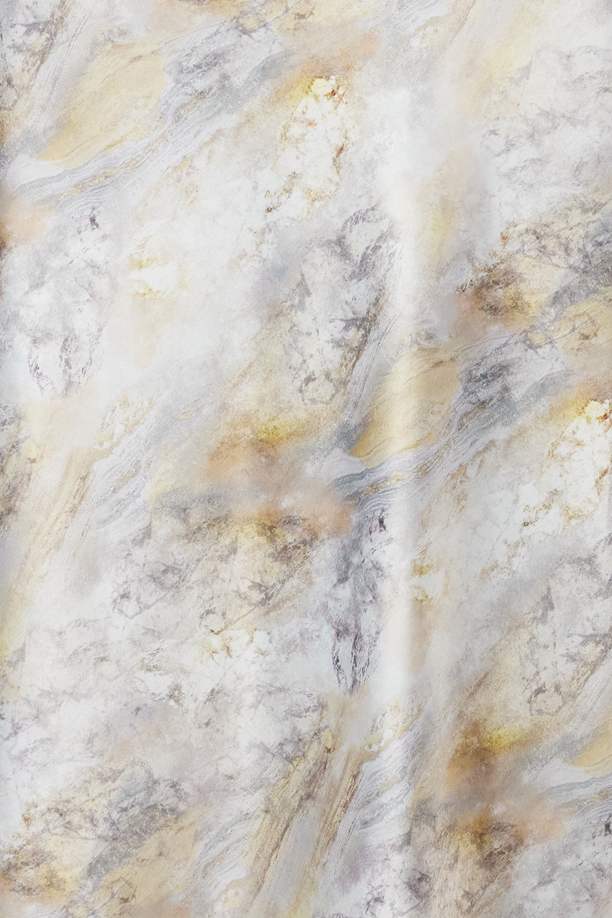 Trendyolmilla  Çok Renkli Saten Desenli Dokuma Etek TWOSS24ET00238 - Görsel 4