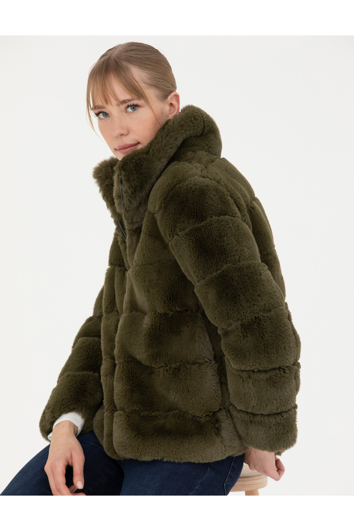 کاپشن زنانه پیر کاردین | 50272215-VR238 Pierre Cardin - Image 3