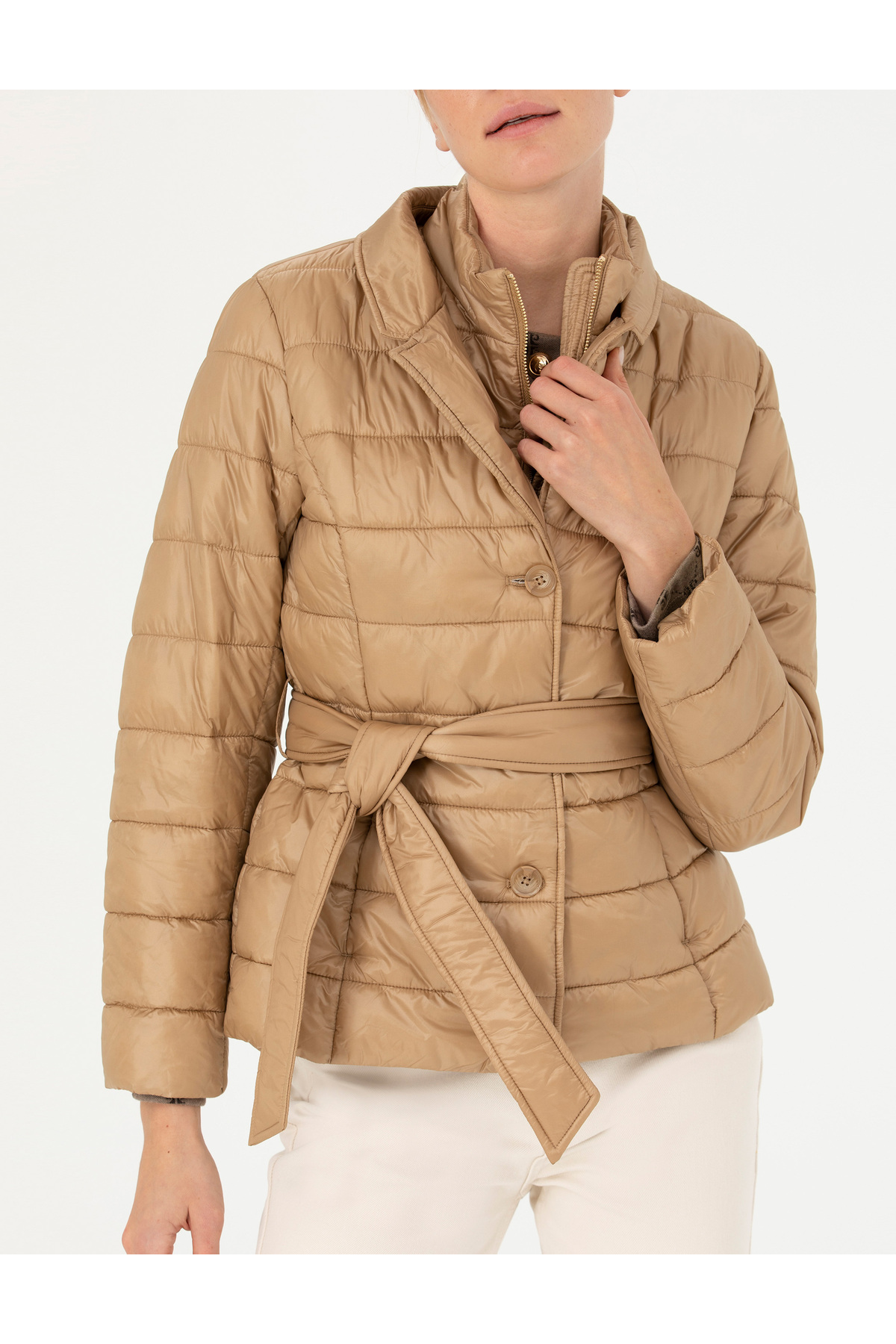 کاپشن زنانه پیر کاردین | 50274441-VR011 Pierre Cardin - Image 6