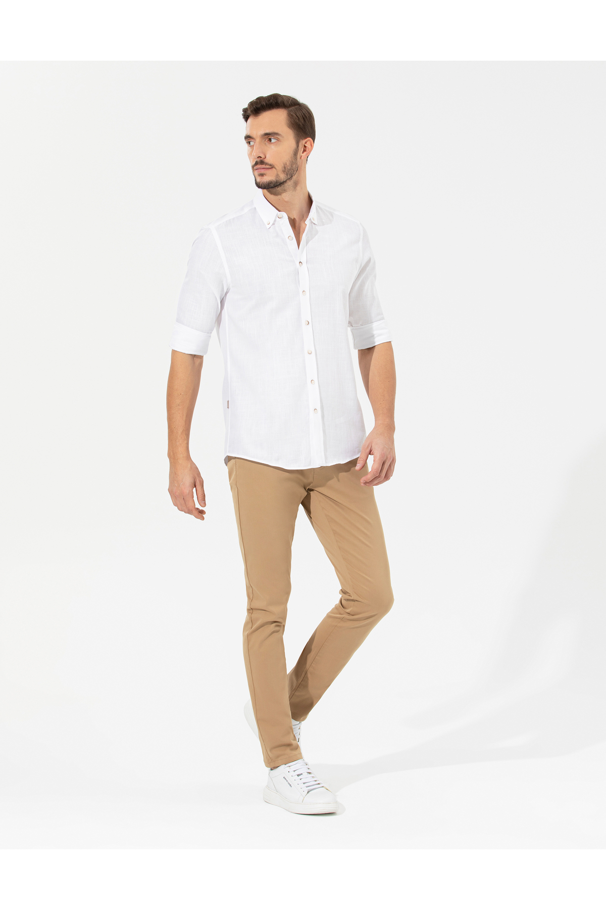 پیراهن مردانه پیر کاردین | 50268183-VR013 Pierre Cardin - Image 3