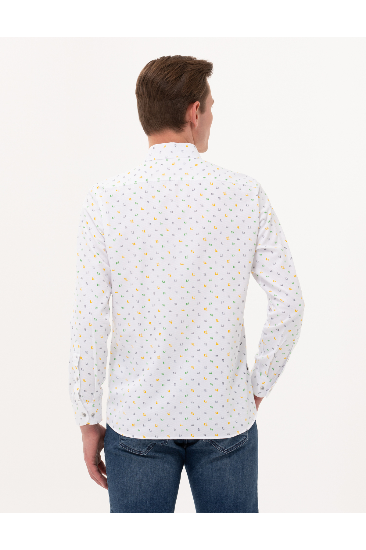 پیراهن مردانه پیر کاردین | 50265077-vr092 Pierre Cardin - Image 5