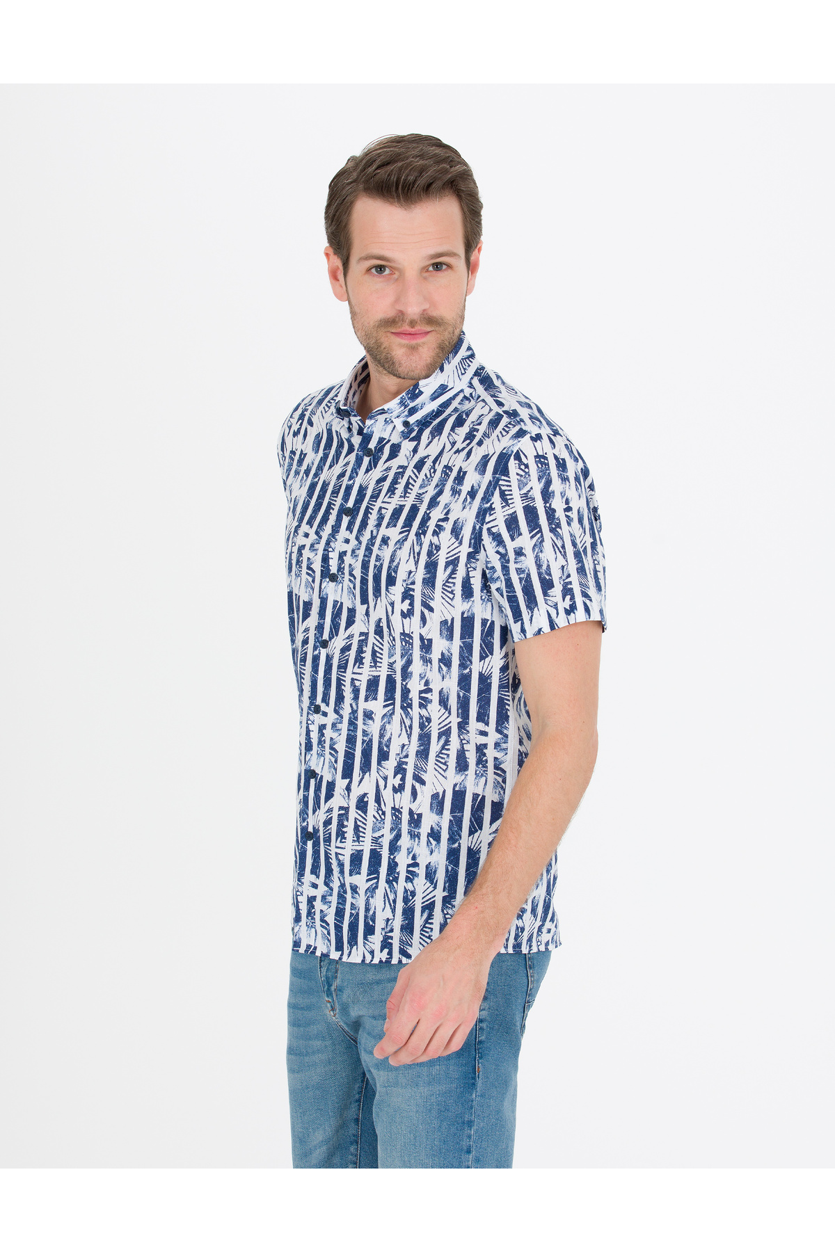 پیراهن مردانه پیر کاردین | 50266101-vr033 Pierre Cardin - Image 3