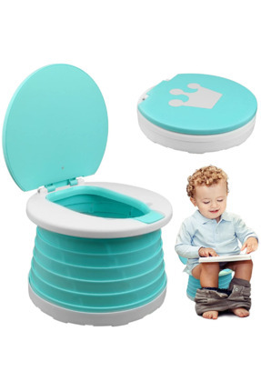 MooieBaby's Katlanabilir Çocuk Tuvaleti, Çok Fonksiyonlu Alıştırma Tuvaleti, ...