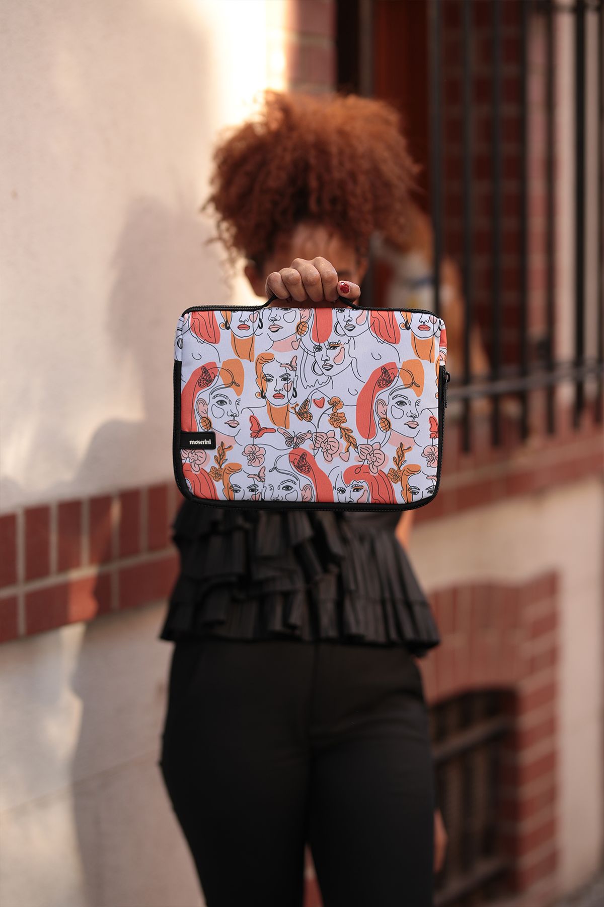 Moserini-Samsung Galaxy Tab A9+ 11''/A9 8.7'' Smart Slim Tablet - Patterned Bag Sirius 3