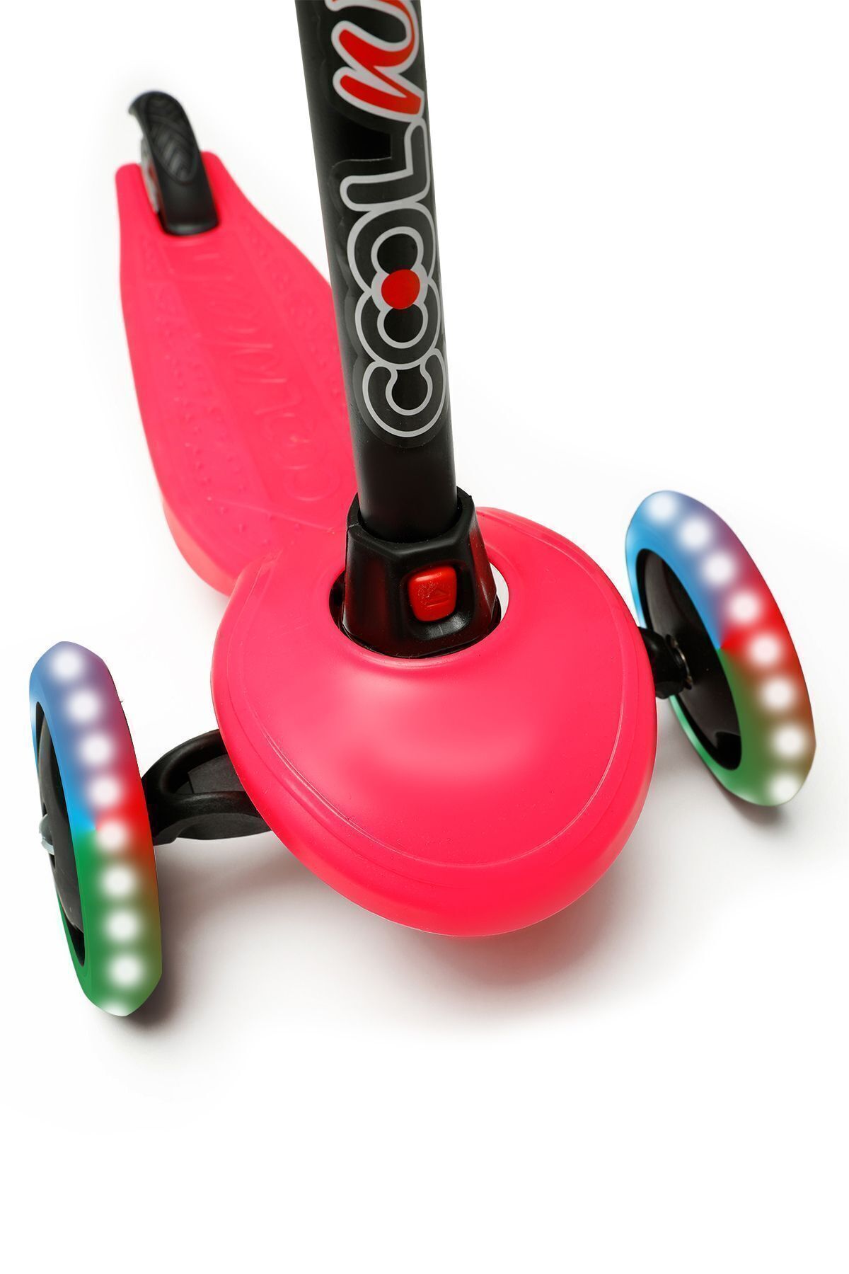 Cool Wheels 3 Toys - Dragon Işıklı Pembe Scooter - Led Işıklı Scooter - Fr59458 3+ Yaş Pembe fotoğrafı 4 (önizleme)