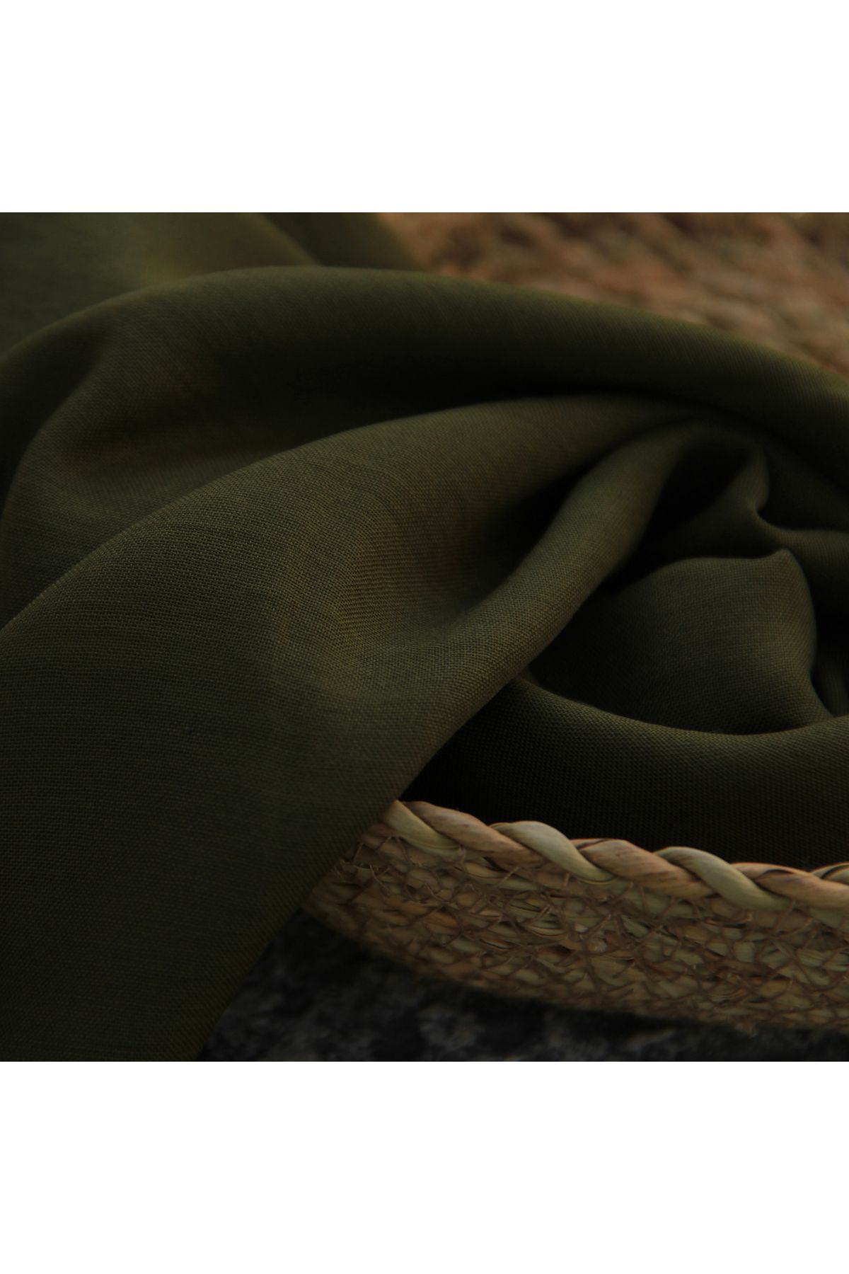 VEGA MODA-Plain India Colored Cheesecloth - Embroidery Writing, Stitching Detail 3