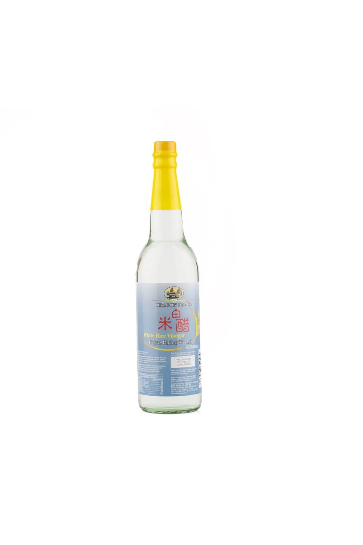 Dragon Pearl Beyaz Pirinç Sirkesi 620 ml White Rice Vinegar Son Tüketim