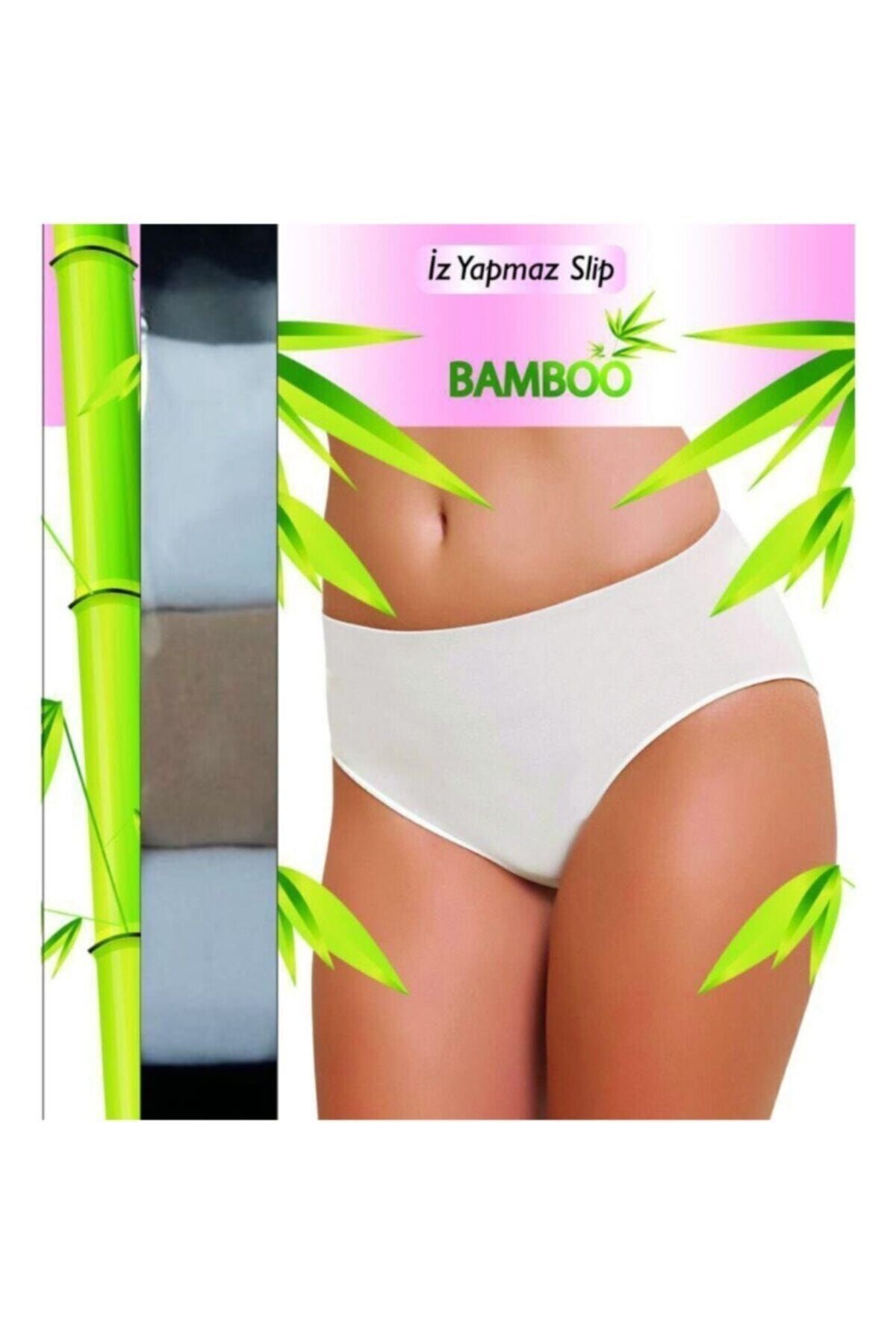 Q-EN 3'lü Iz Yapmıyan Bamboo Slip-904