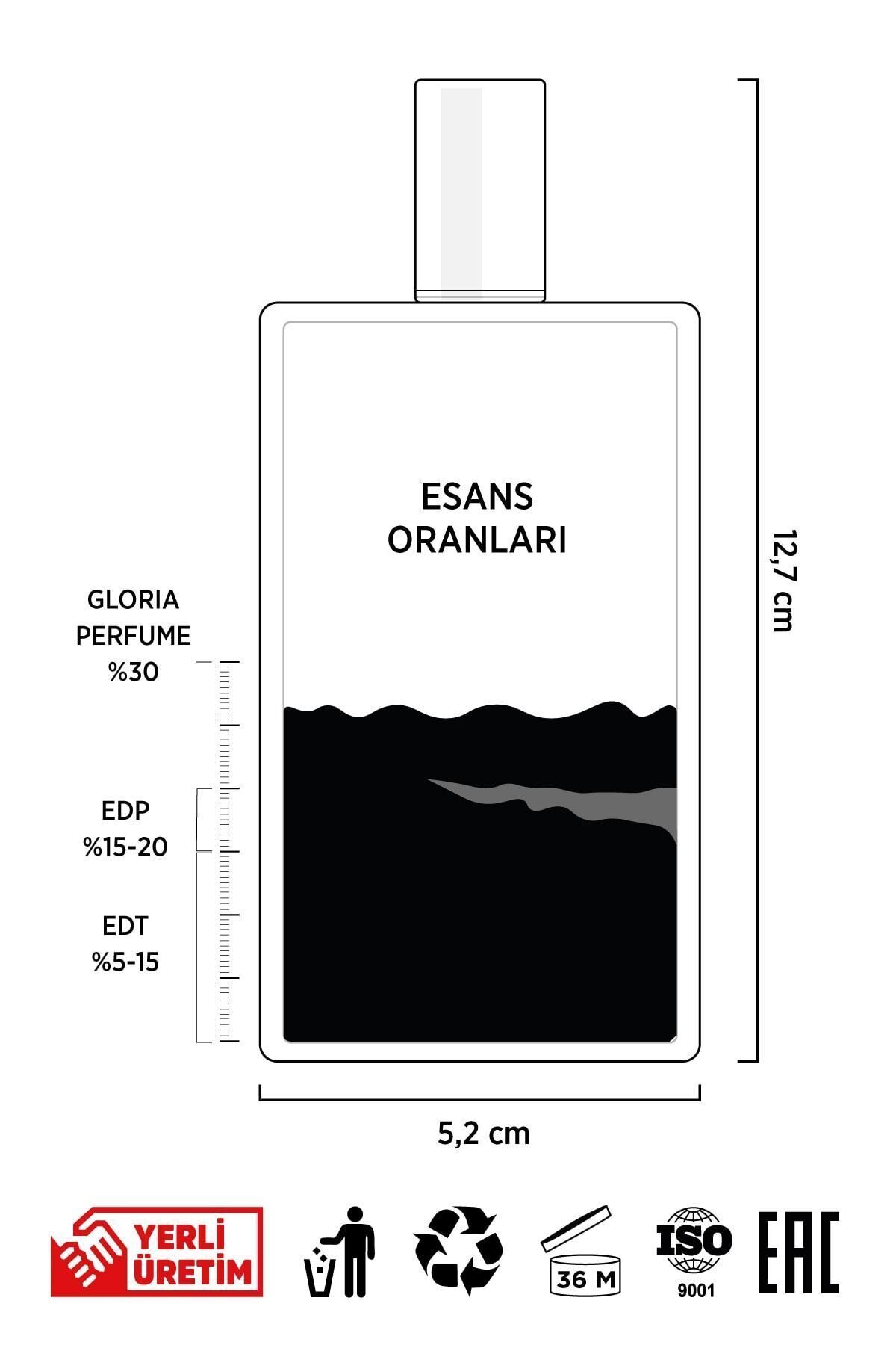 ادکلن زنانه  Gloria Perfume | GLR.08.066 اورجینال - تصویر 2
