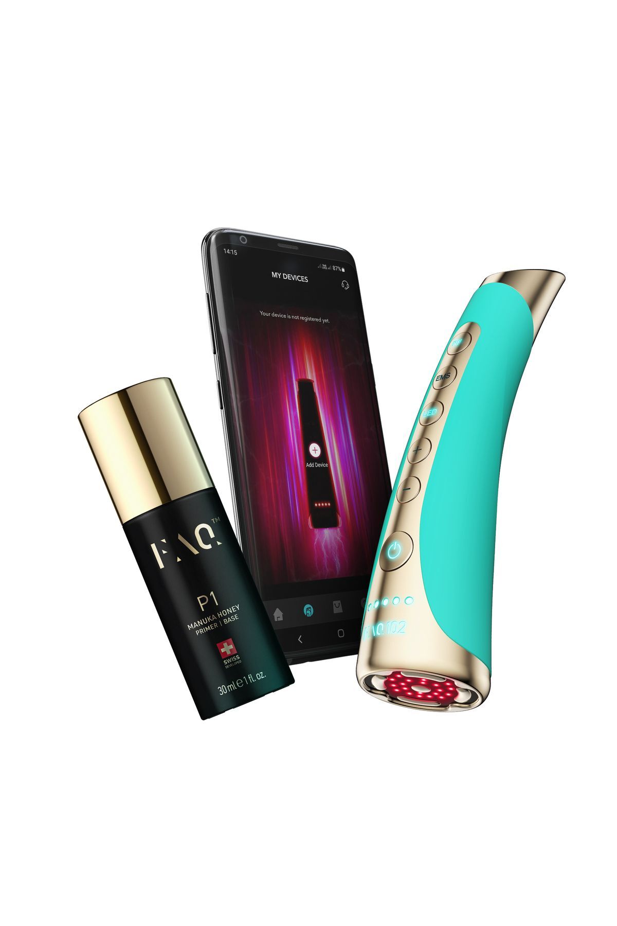 FAQ™ 102 Topaz Gelişmiş Klinik Yaşlanma Karşıtı Cihaz — سبز F0112 — تصویر 6 از 8