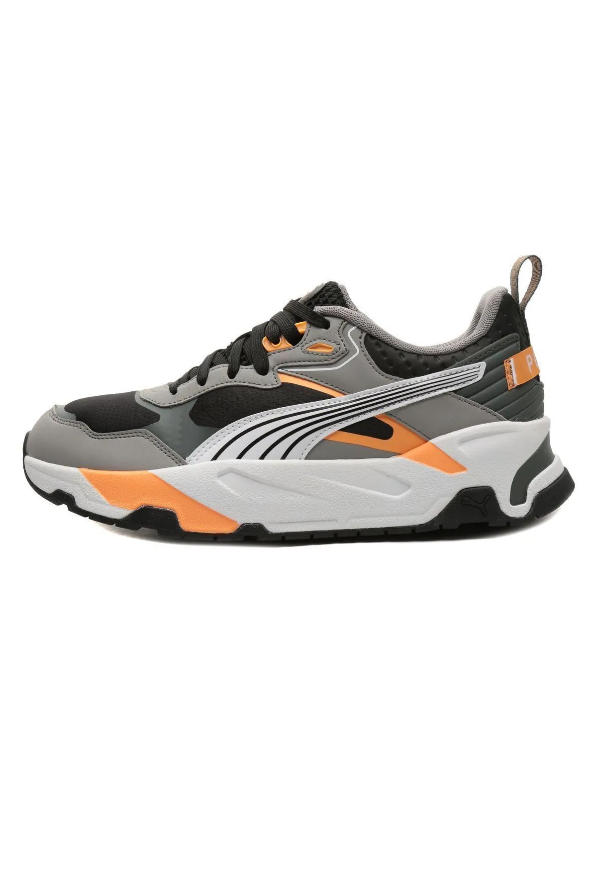 اسنیکر نارنجی مردانه و زنانه کفش های Trinty اورجینال Puma
