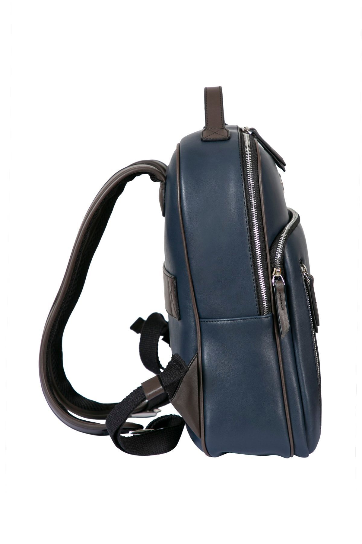 کوله پشتی زنانه آبی سرمه ای BYZ | BYZ-220 اورجینال - تصویر 3