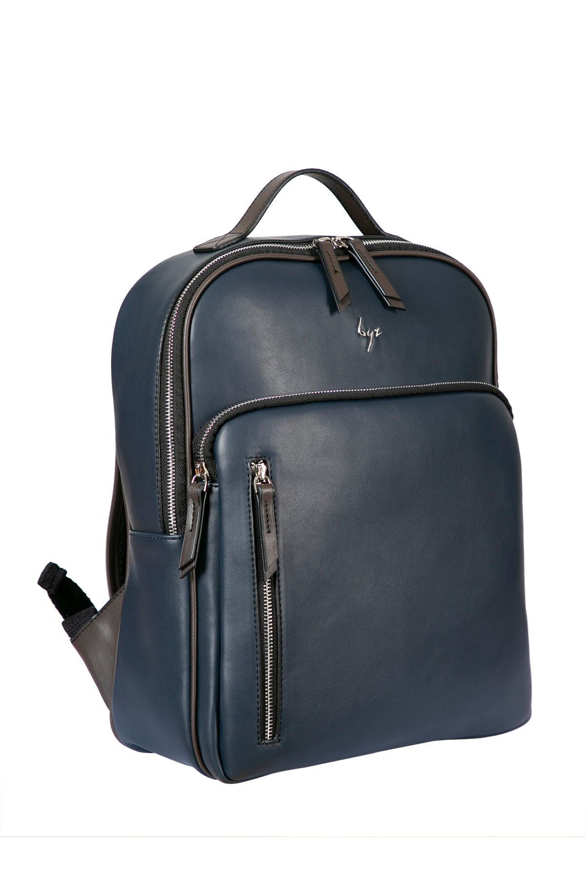 کوله پشتی زنانه آبی سرمه ای BYZ | BYZ-220 اورجینال - تصویر 2