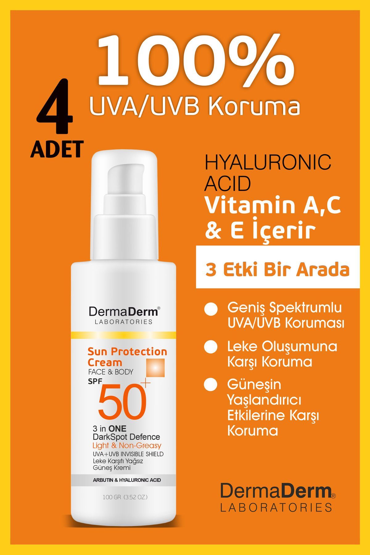 ضد آفتاب صورت   DermaDerm | 882234 اورجینال - تصویر 3