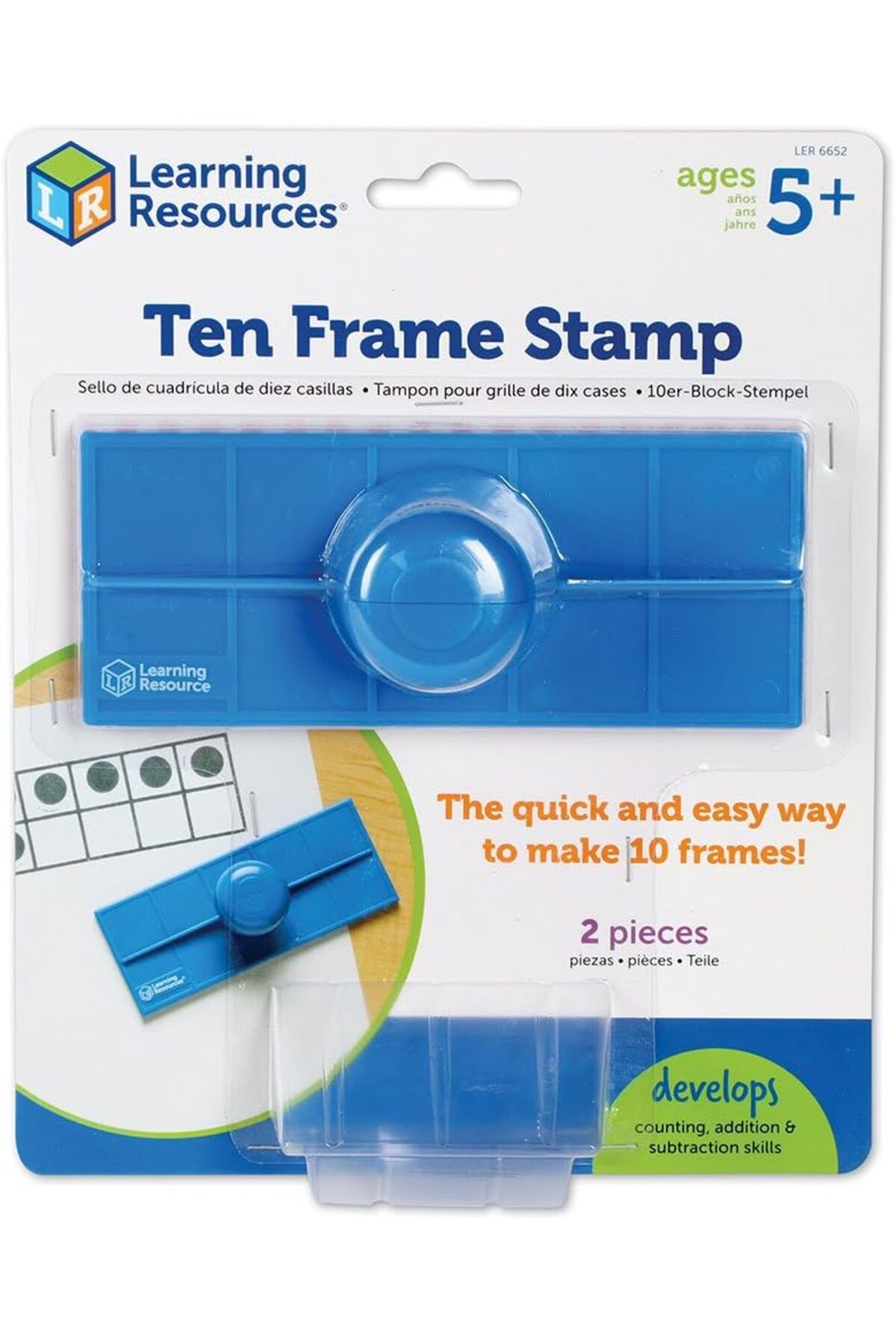 Learning Resources-LR-TEN FRAME STAMP 7